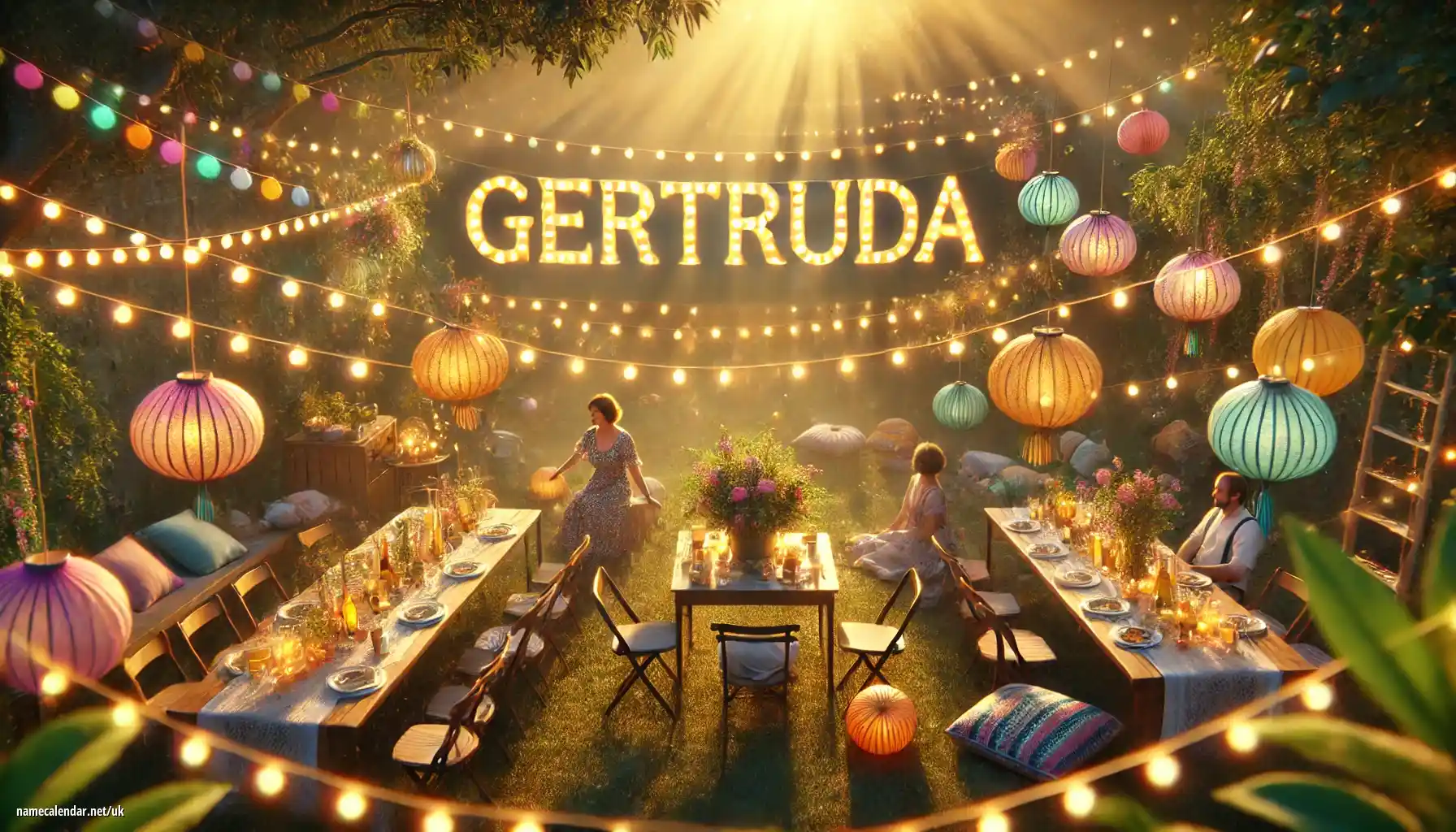 Святкування іменин та імен - Gertrúda