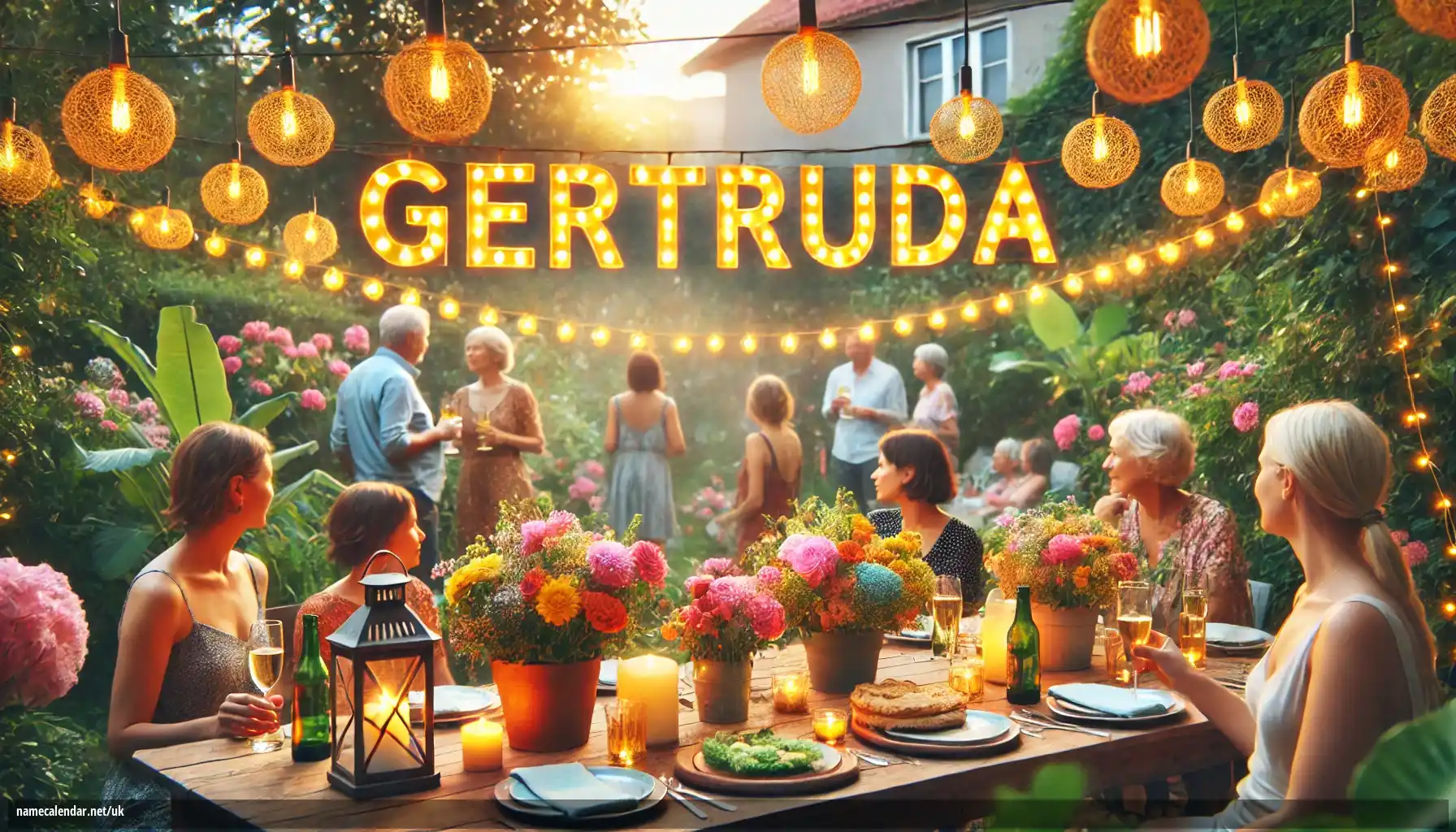 Святкування іменин та імен - Gertruda