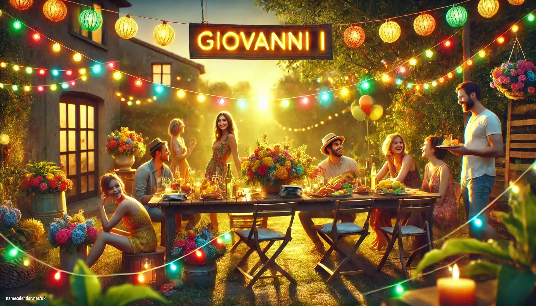 Святкування іменин та імен - Giovanni I