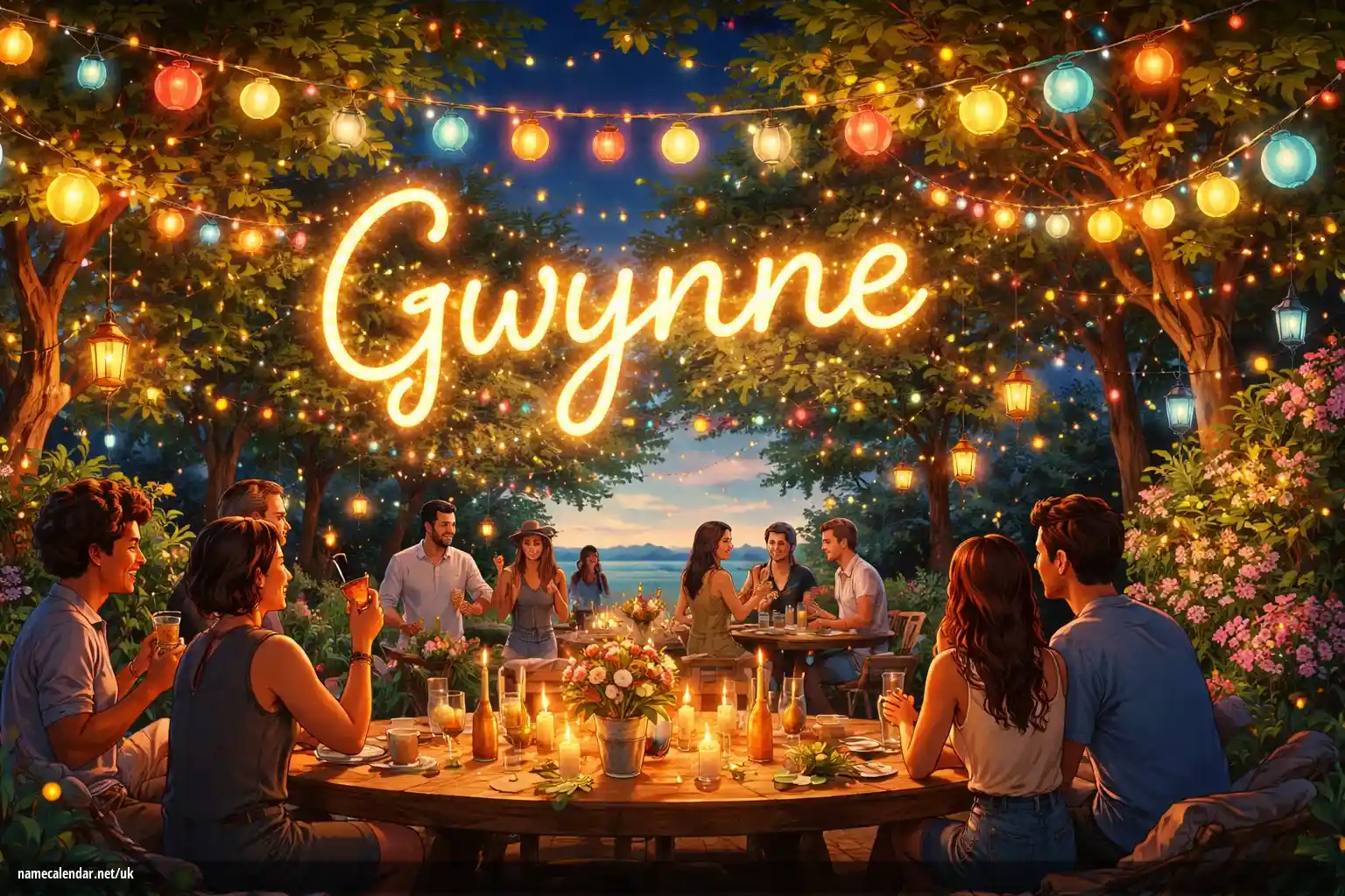 Святкування іменин та імен - Gwynne