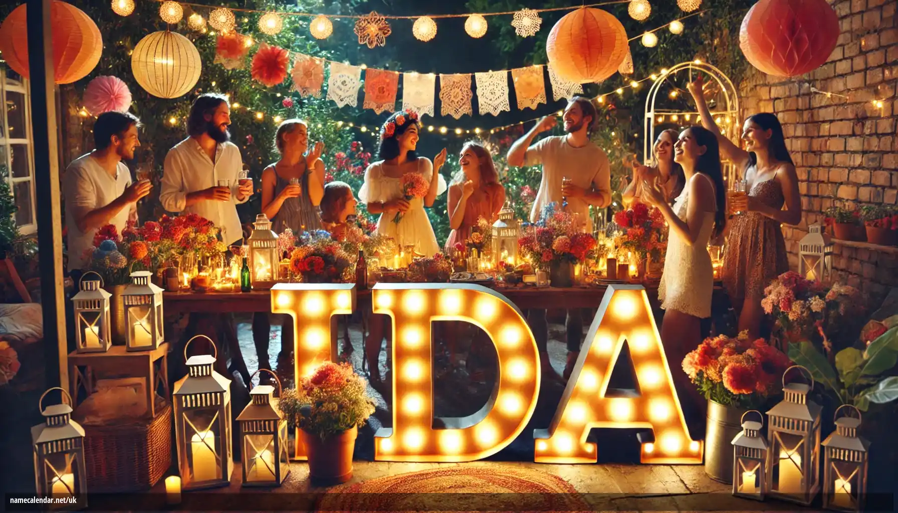 Святкування іменин та імен - Ida