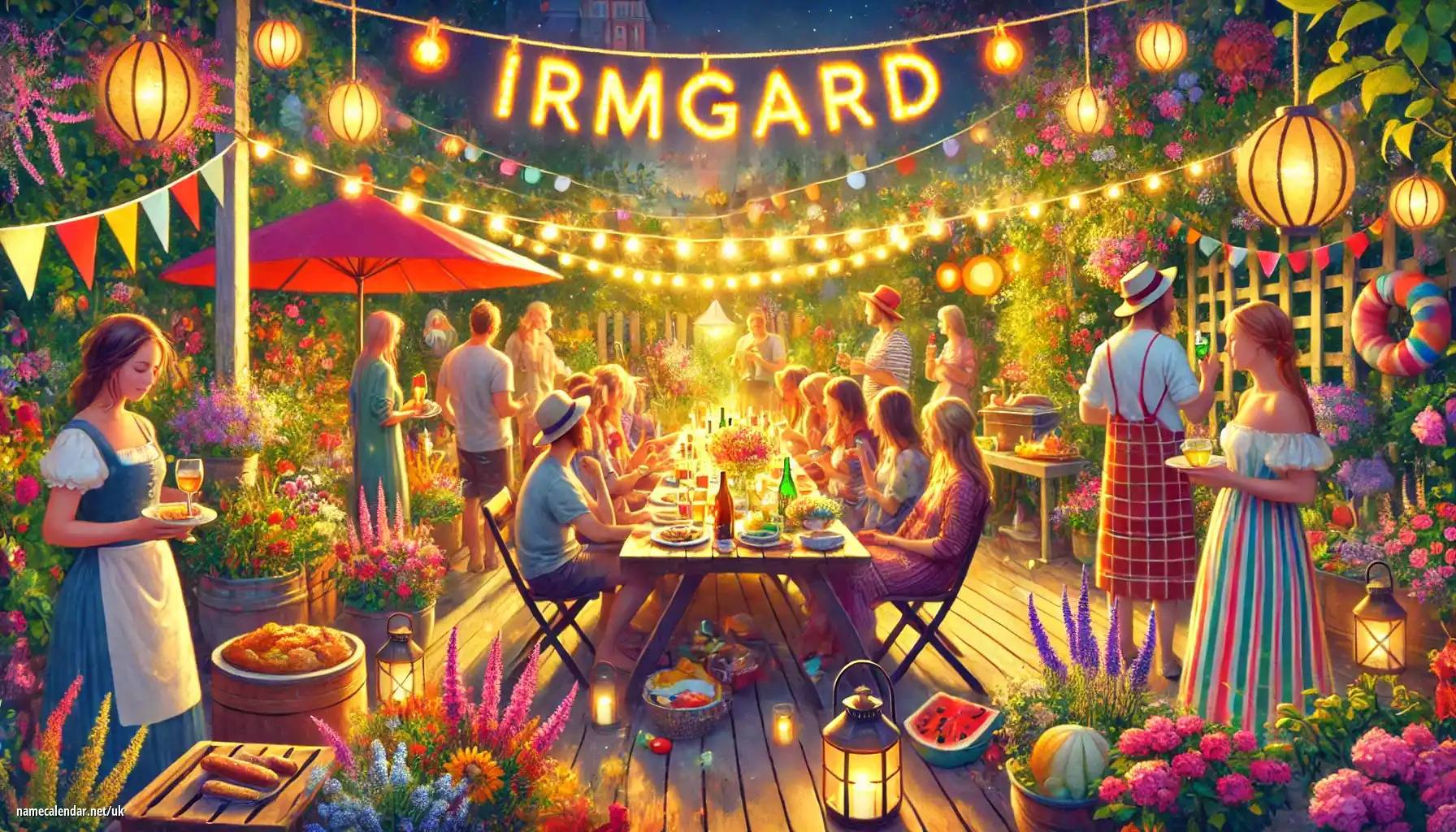 Святкування іменин та імен - Irmgard