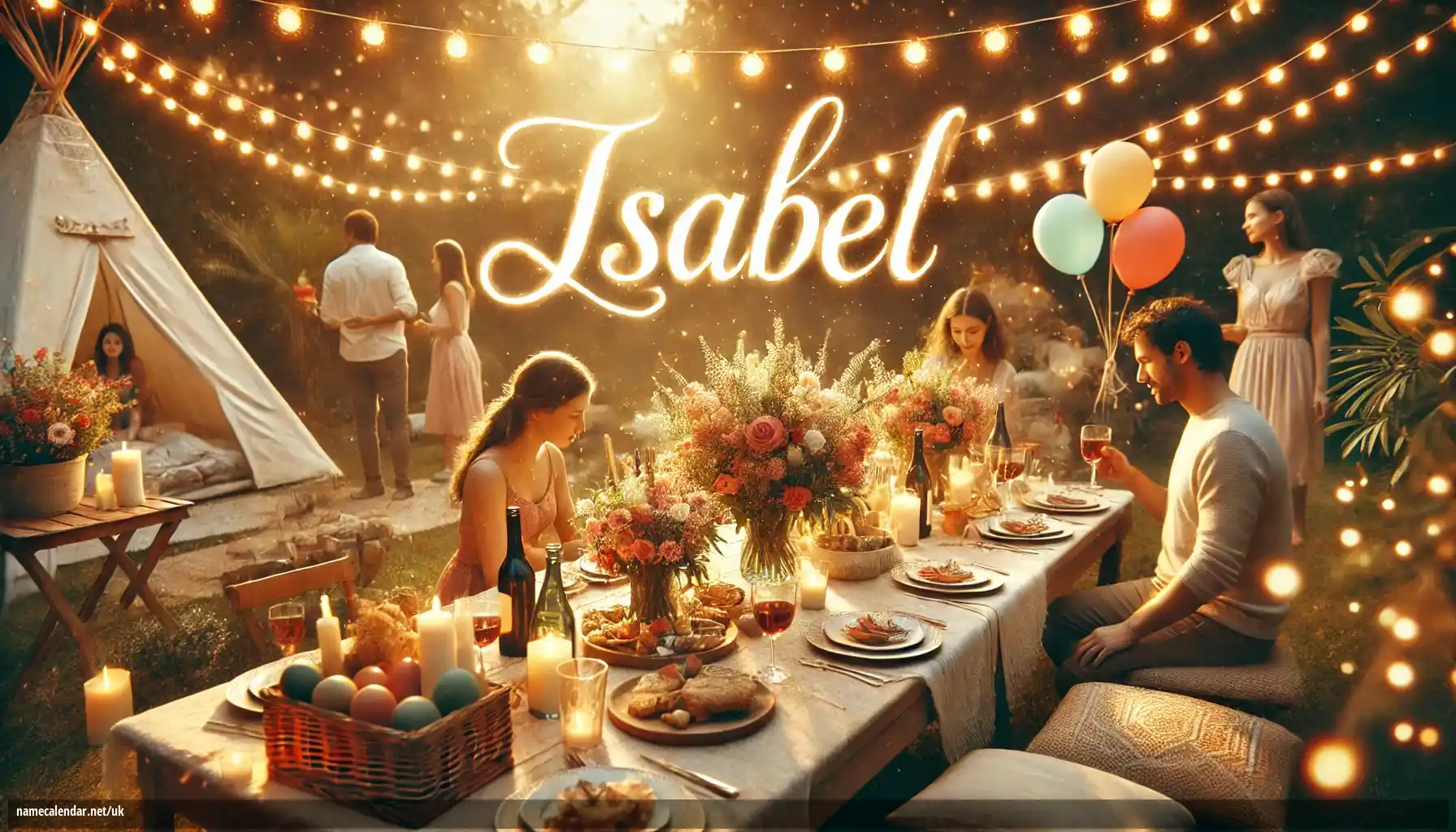 Святкування іменин та імен - Isabel