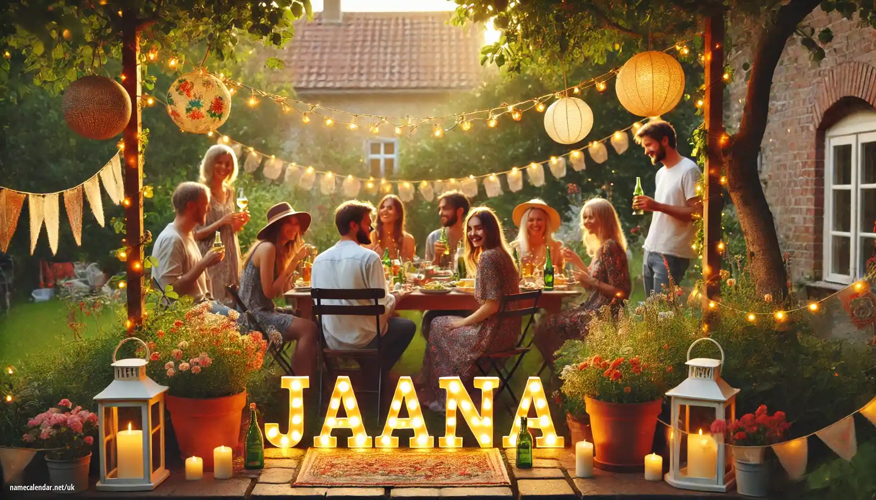 Святкування іменин та імен - Jaana