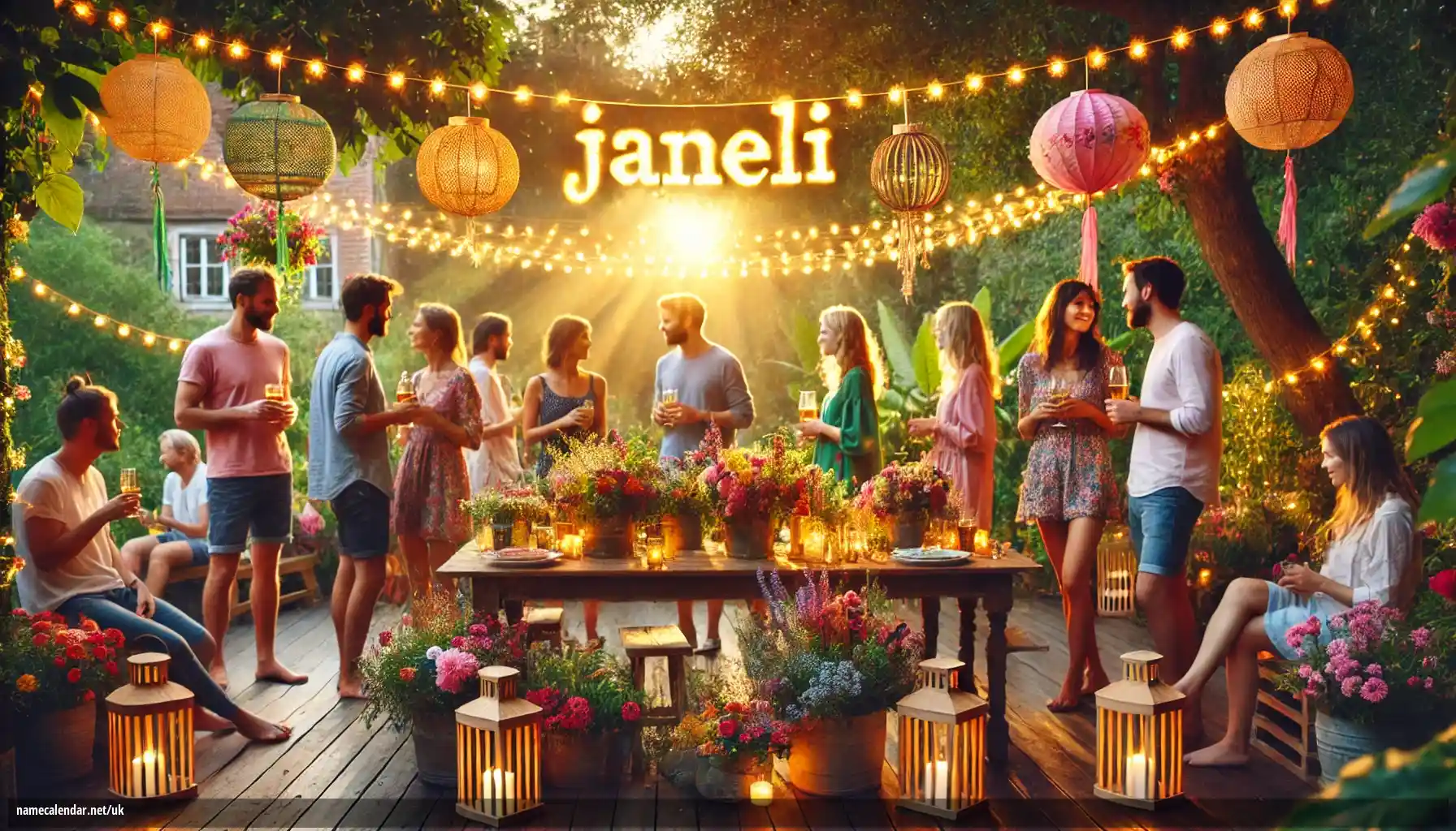 Святкування іменин та імен - Janeli