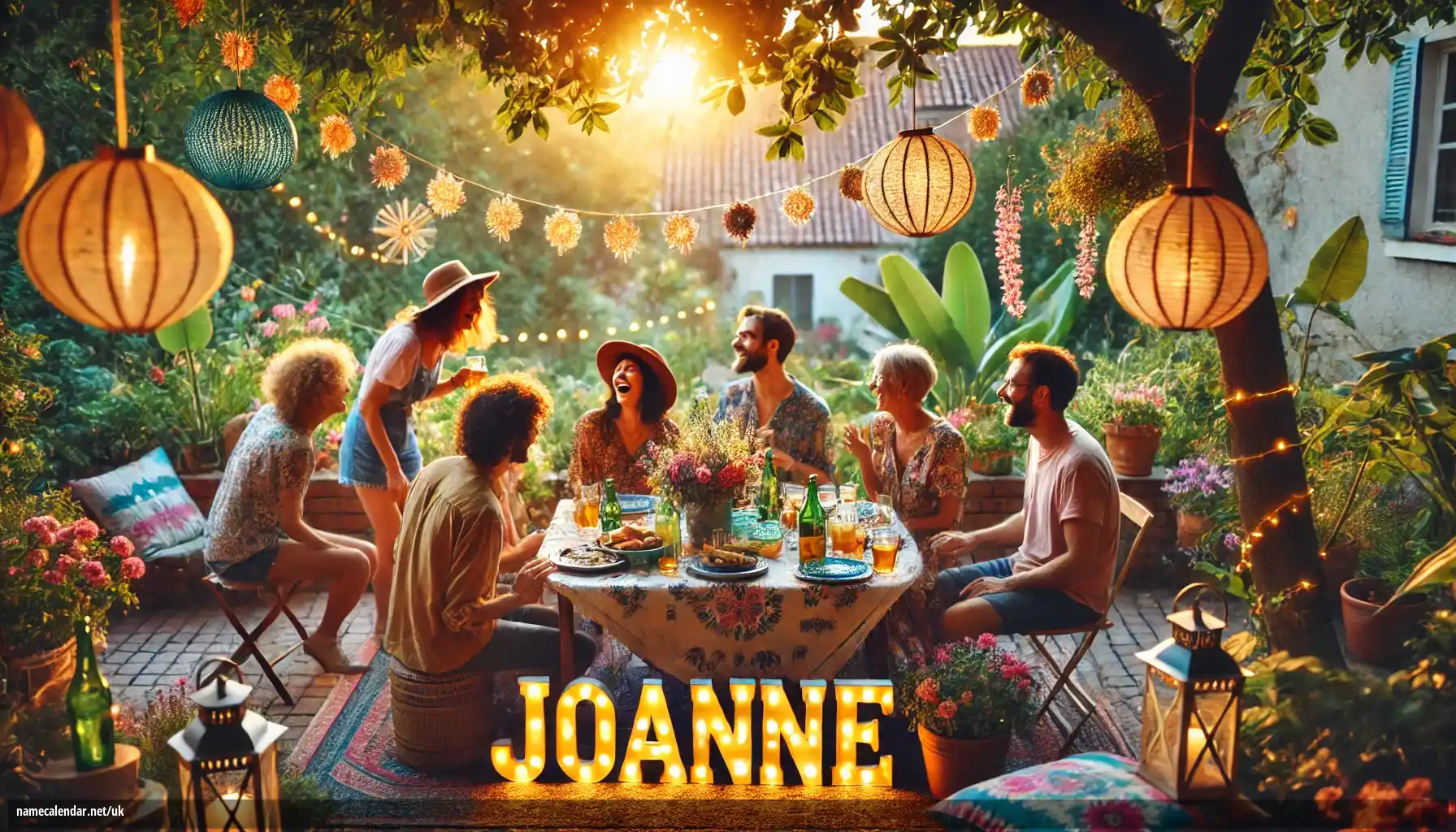 Святкування іменин та імен - Joanne