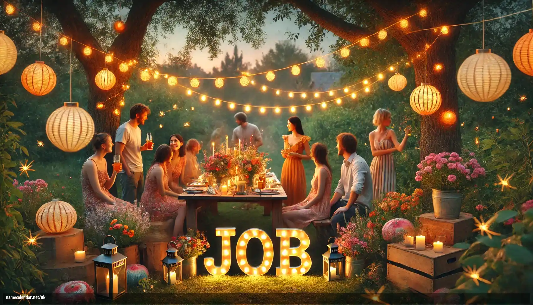 Святкування іменин та імен - Job