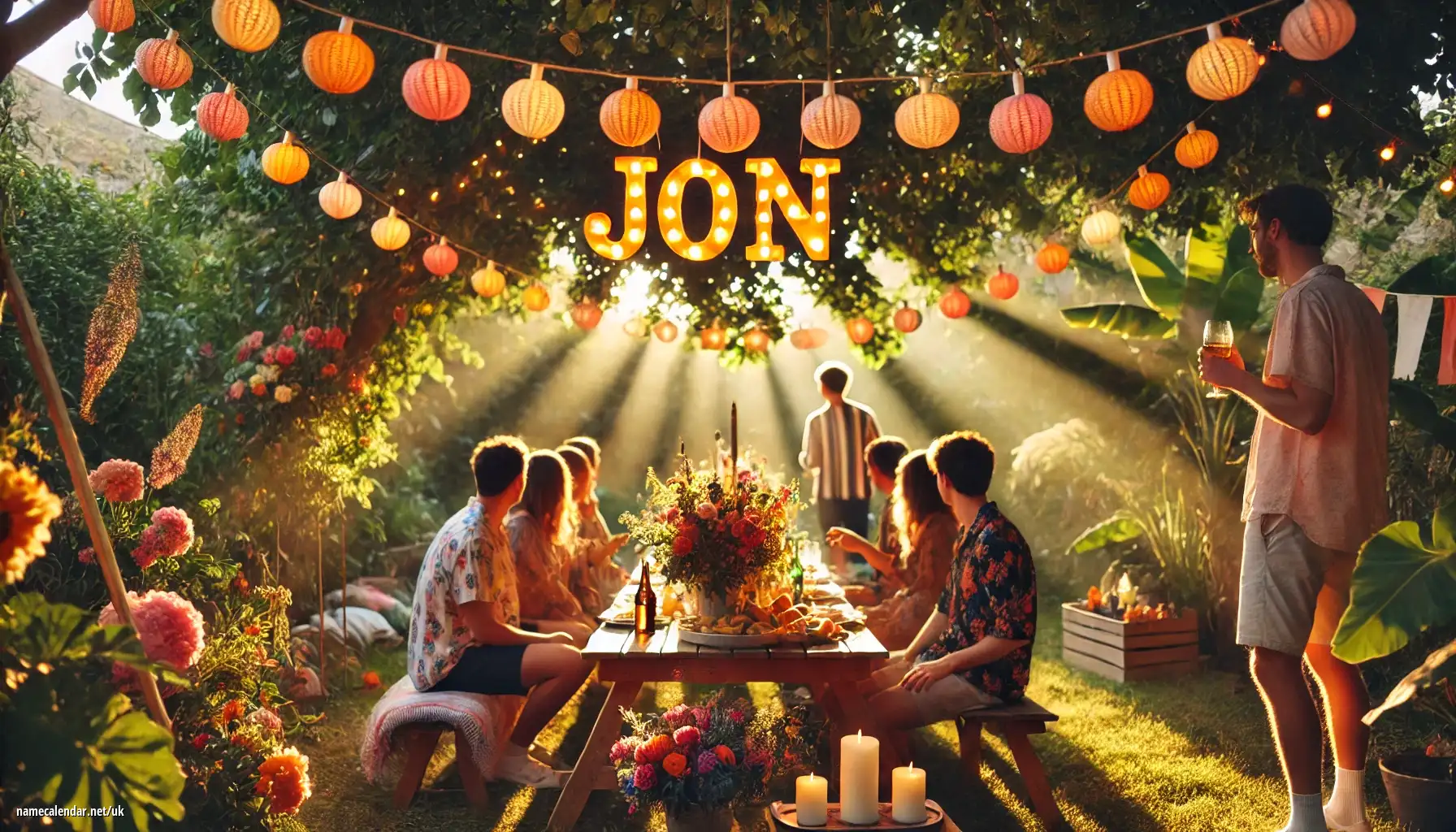 Святкування іменин та імен - Jon