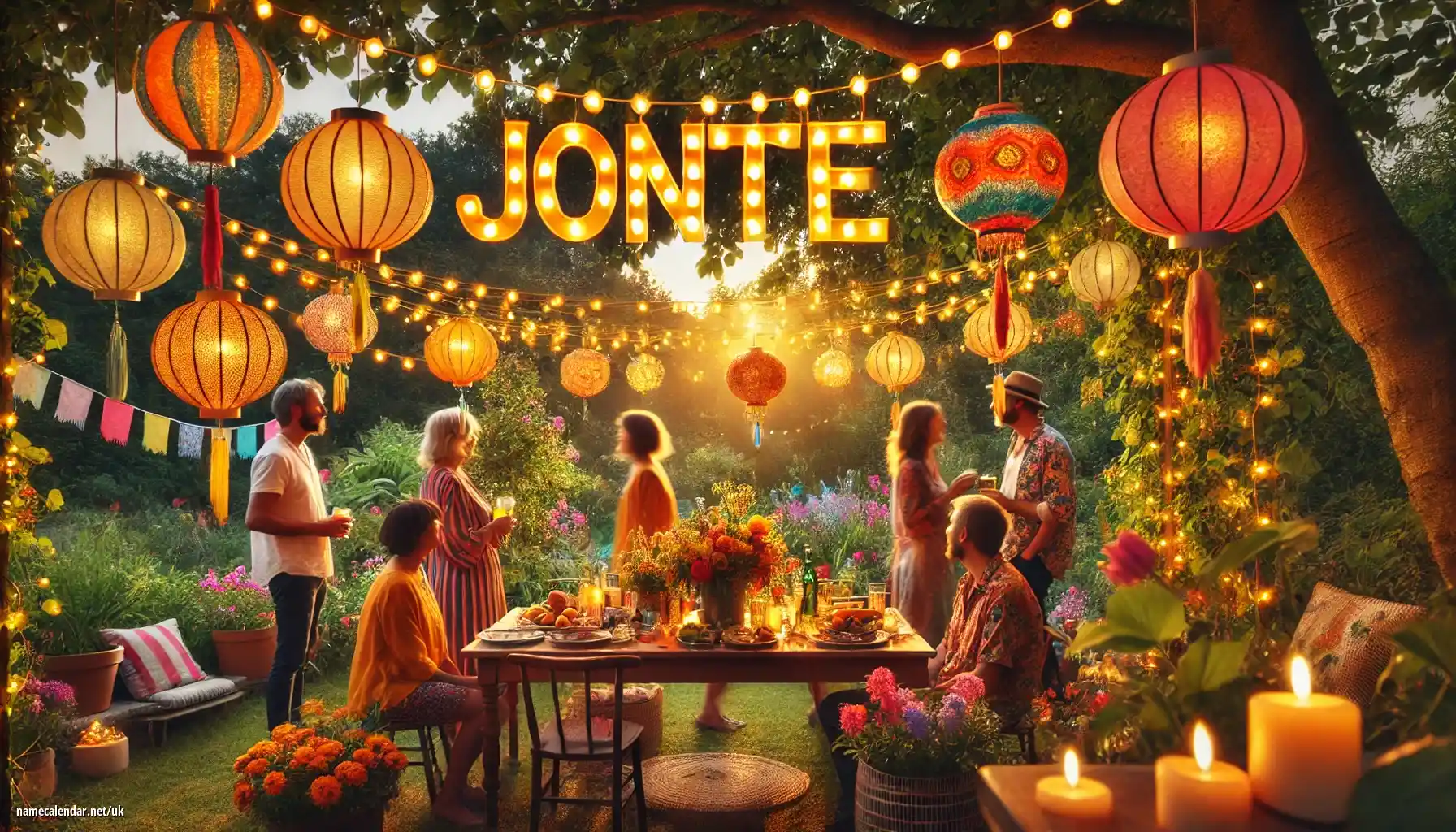 Святкування іменин та імен - Jonte