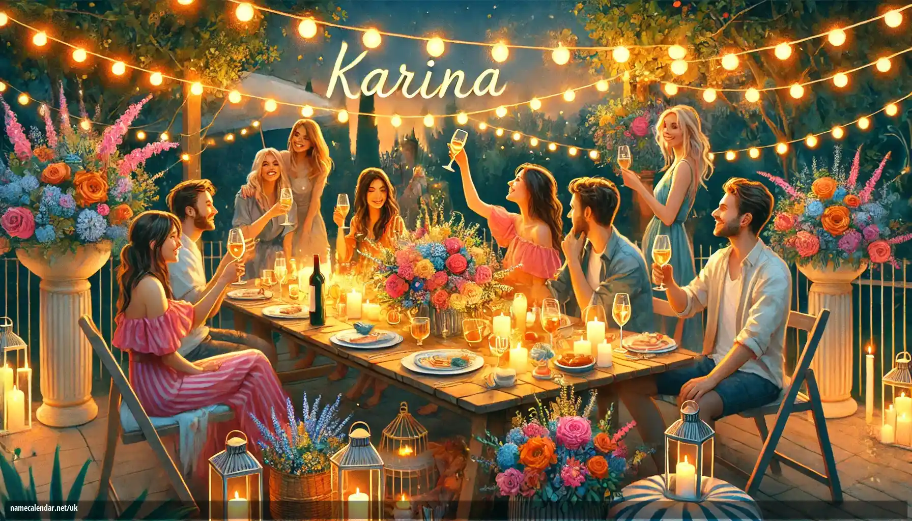 Святкування іменин та імен - Karina