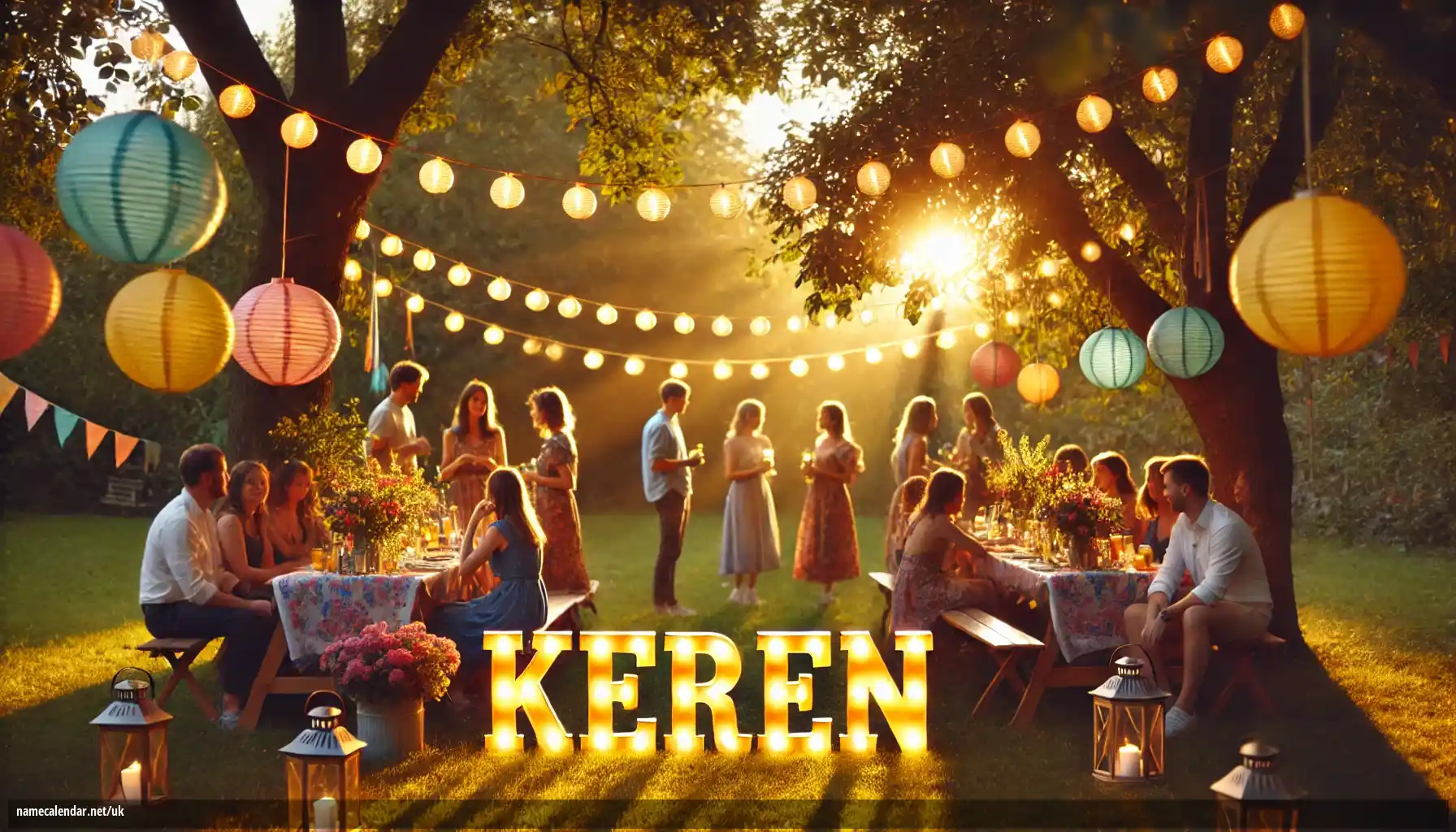 Святкування іменин та імен - Keren