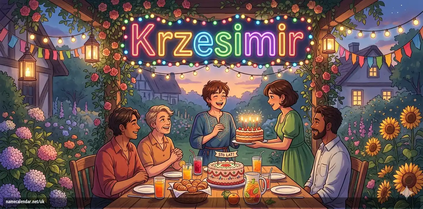 Святкування іменин та імен - Krzesimir