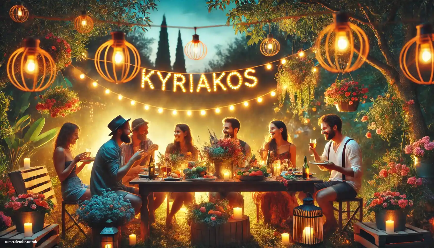 Святкування іменин та імен - Kyriakos