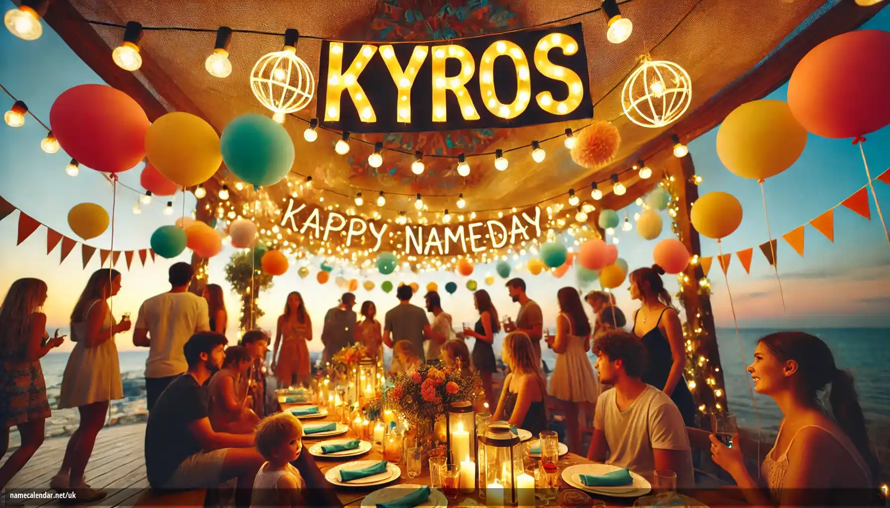 Святкування іменин та імен - Kýros