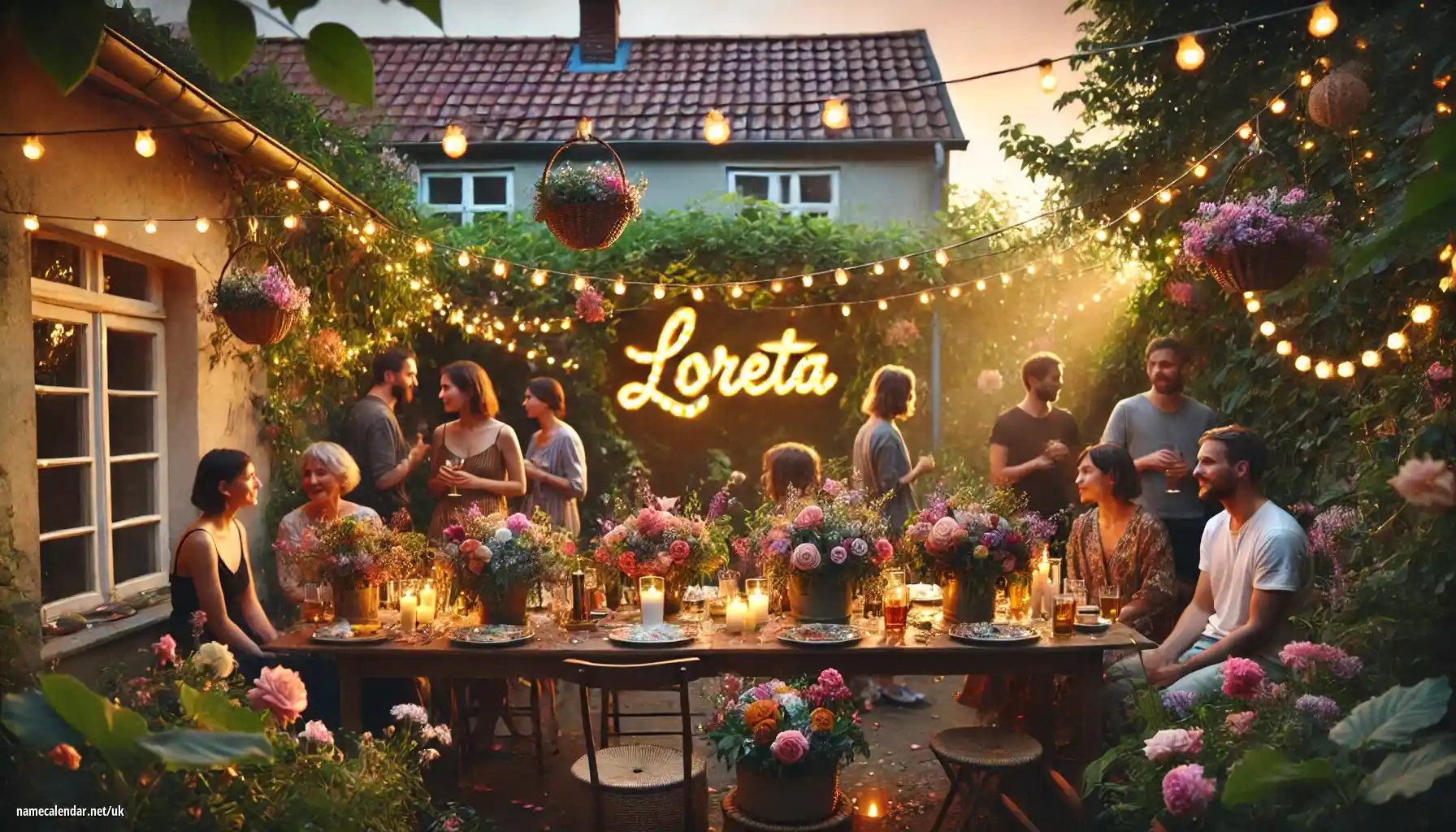 Святкування іменин та імен - Loreta