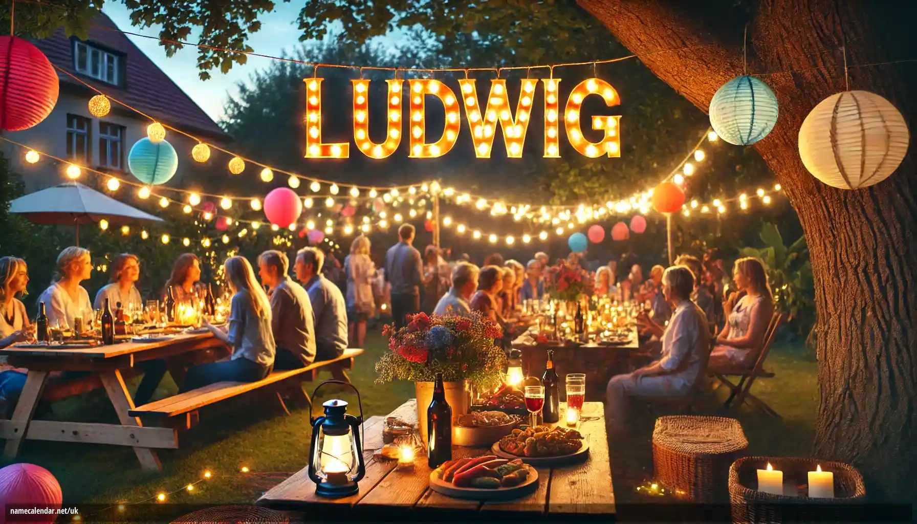 Святкування іменин та імен - Ludwig