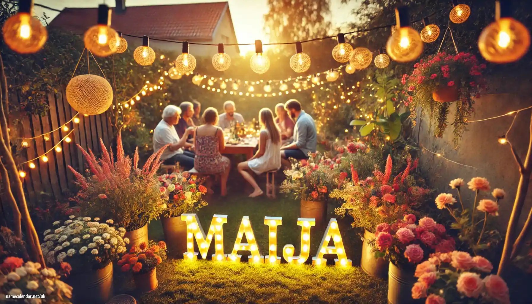 Святкування іменин та імен - Maija