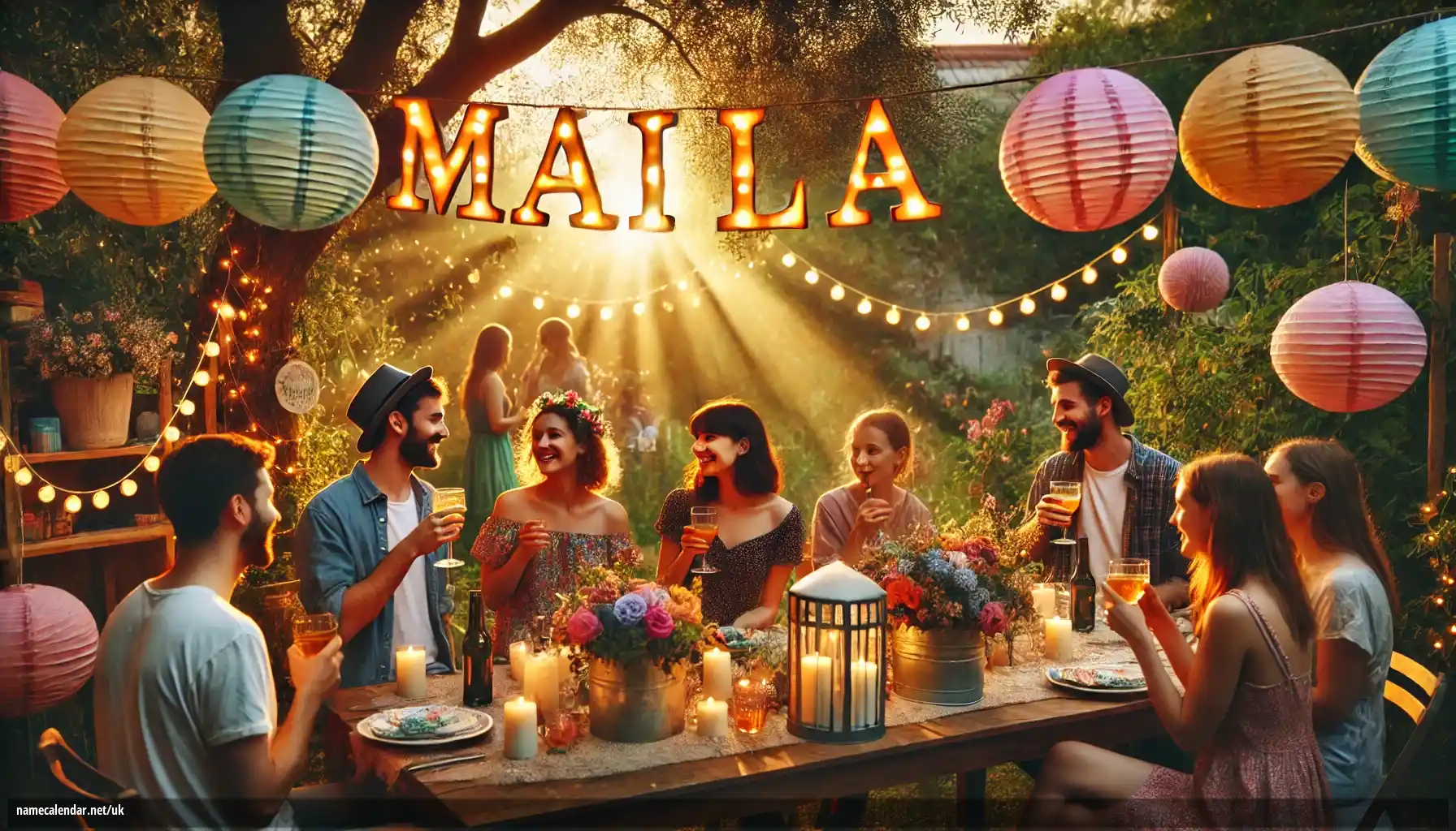 Святкування іменин та імен - Maila