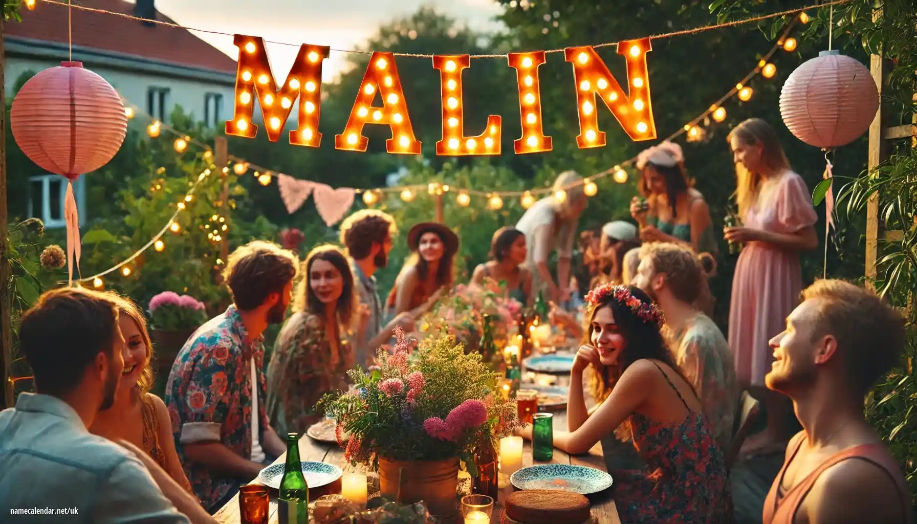 Святкування іменин та імен - Malin