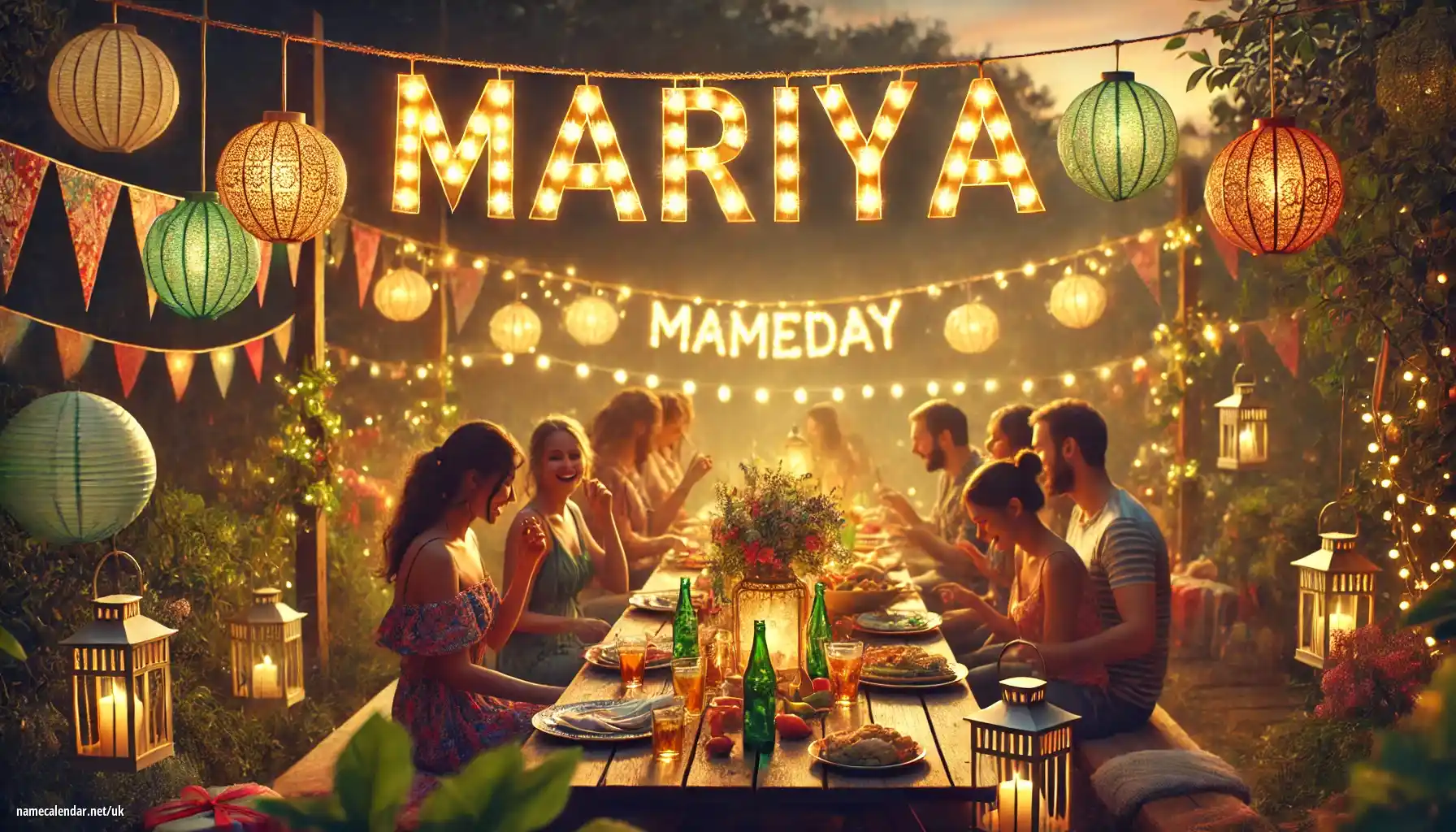 Святкування іменин та імен - Mariya