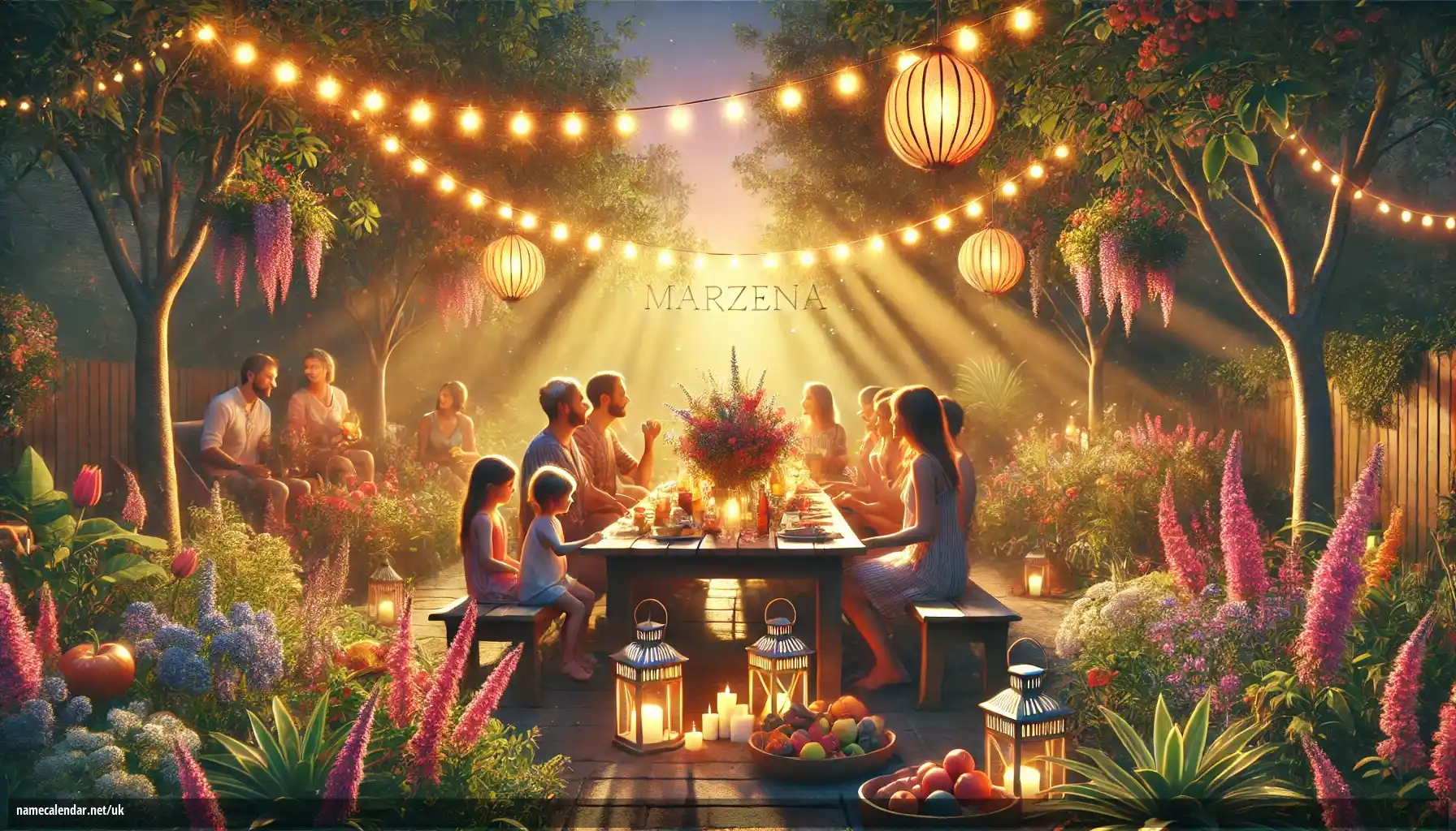 Святкування іменин та імен - Marzena