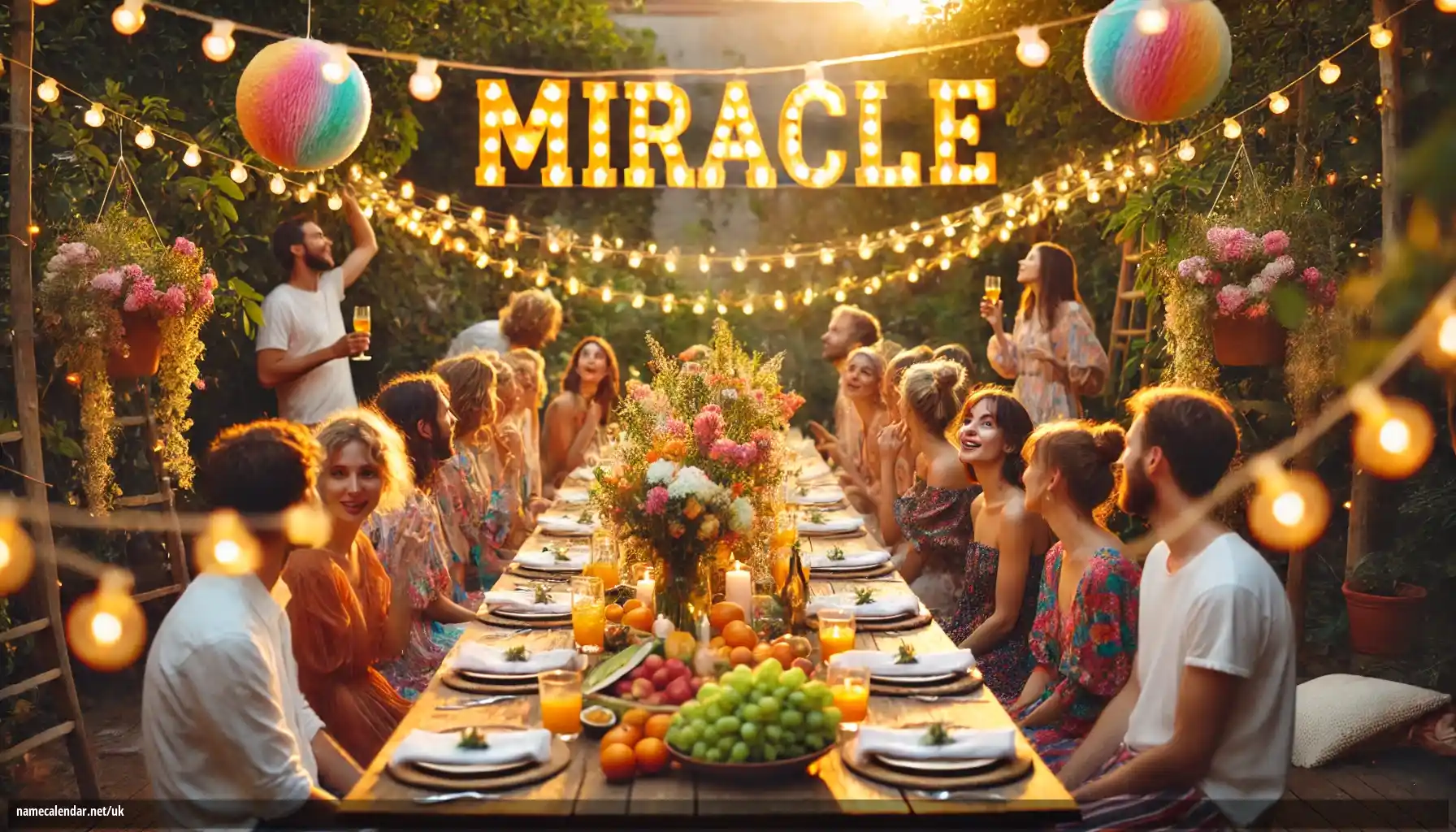 Святкування іменин та імен - Miracle