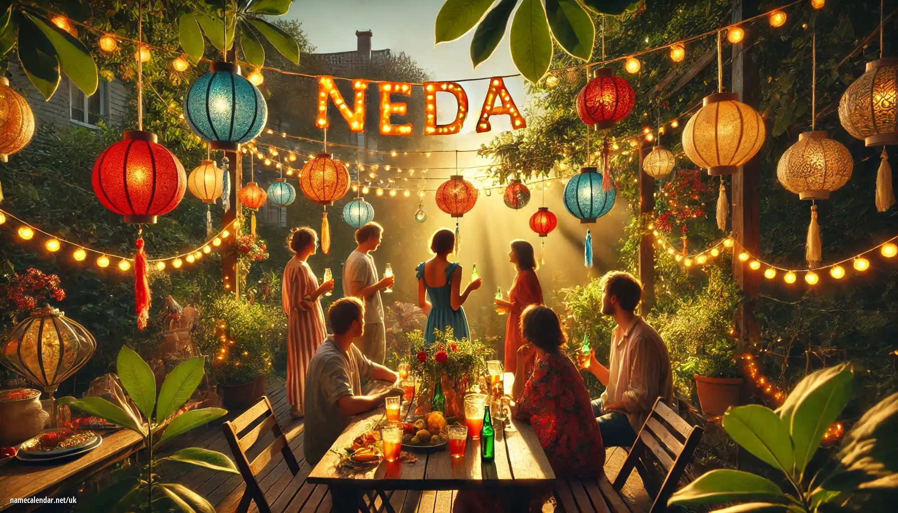 Святкування іменин та імен - Neda