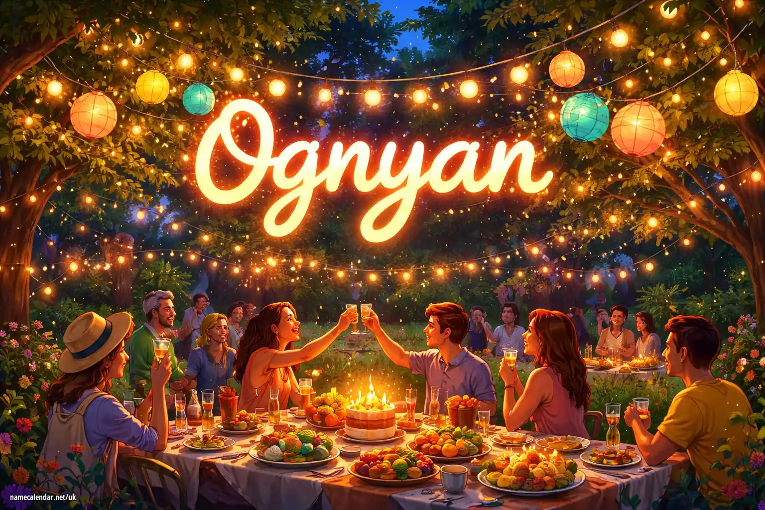 Святкування іменин та імен - Ognyan