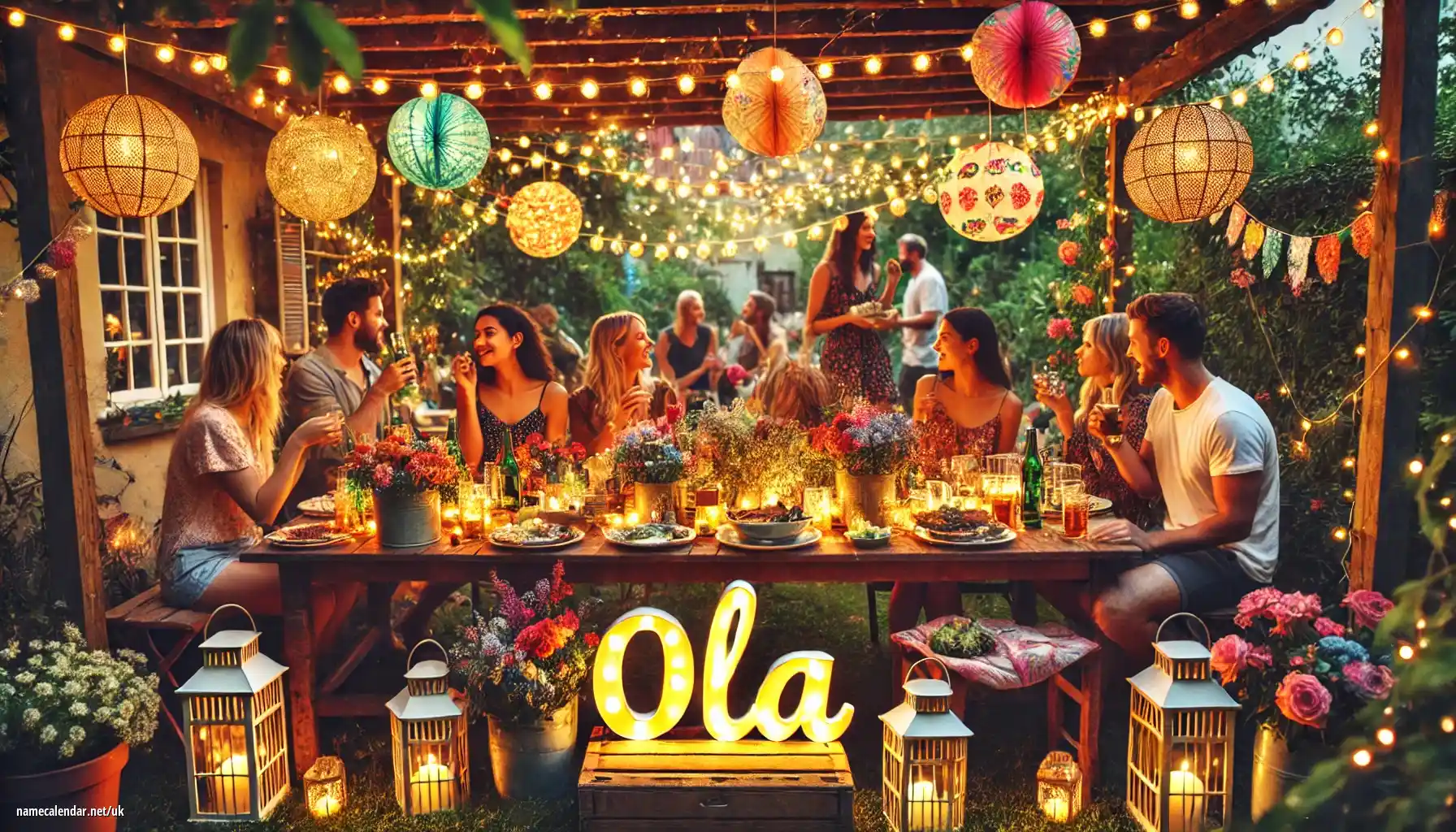 Святкування іменин та імен - Ola