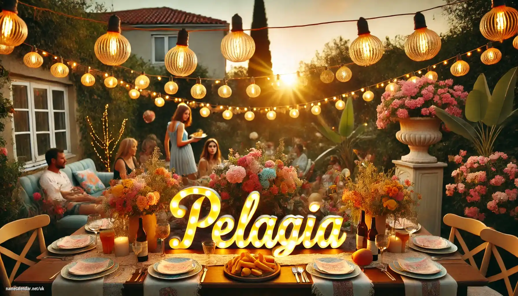 Святкування іменин та імен - Pelagia