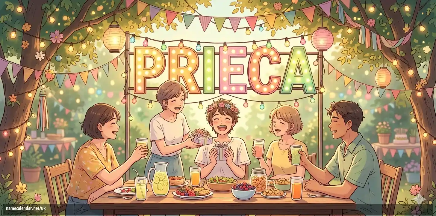 Святкування іменин та імен - Prieca