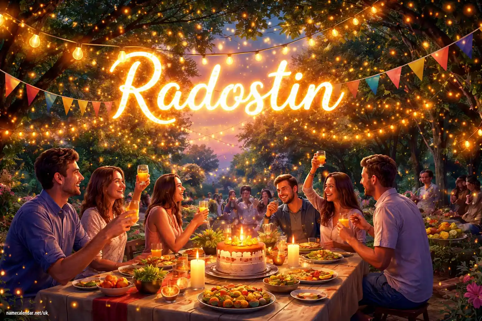Святкування іменин та імен - Radostin