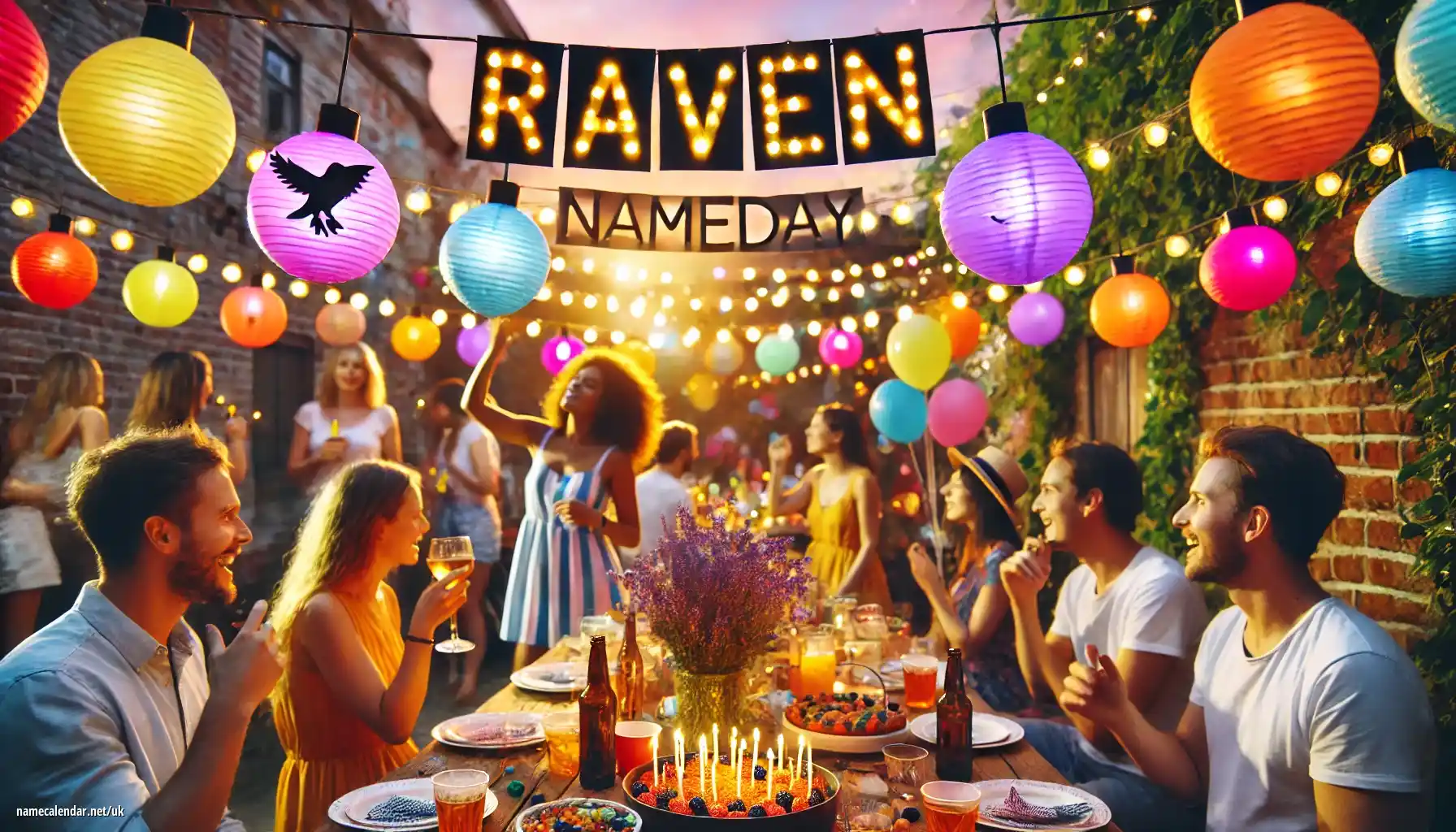 Святкування іменин та імен - Raven