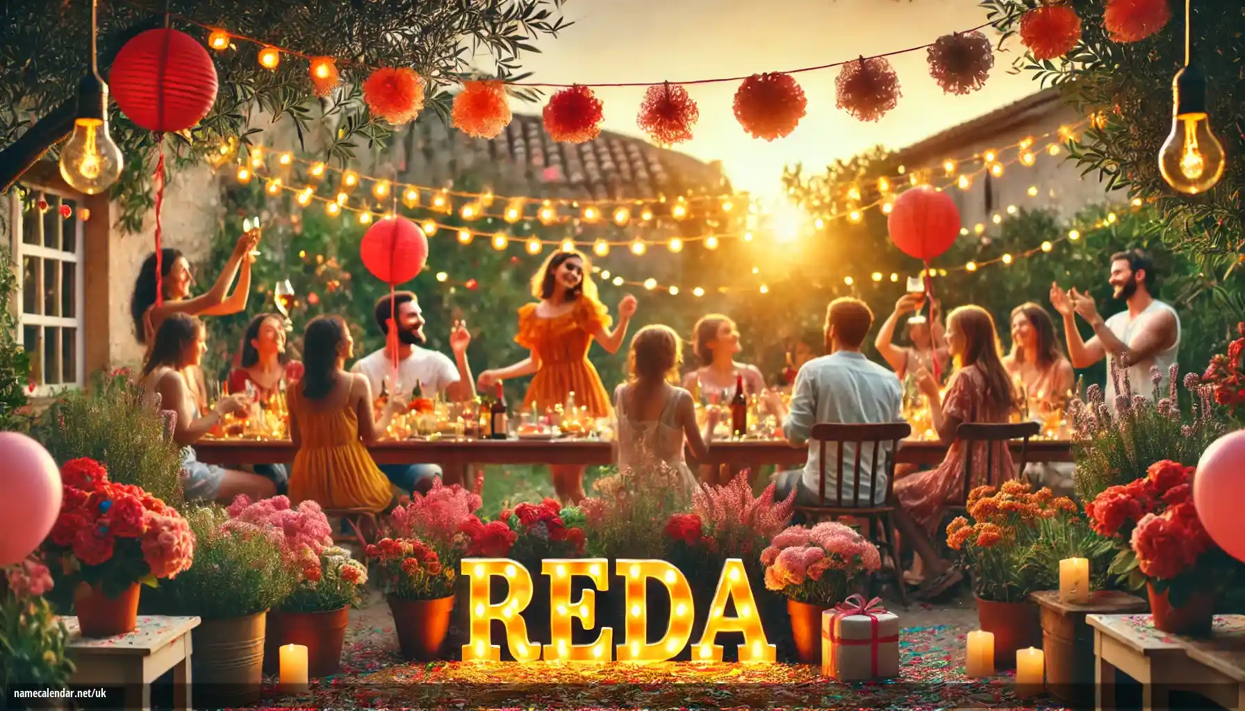 Святкування іменин та імен - Reda