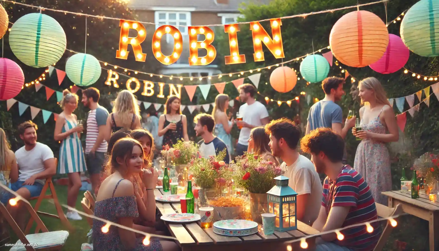 Святкування іменин та імен - Robin