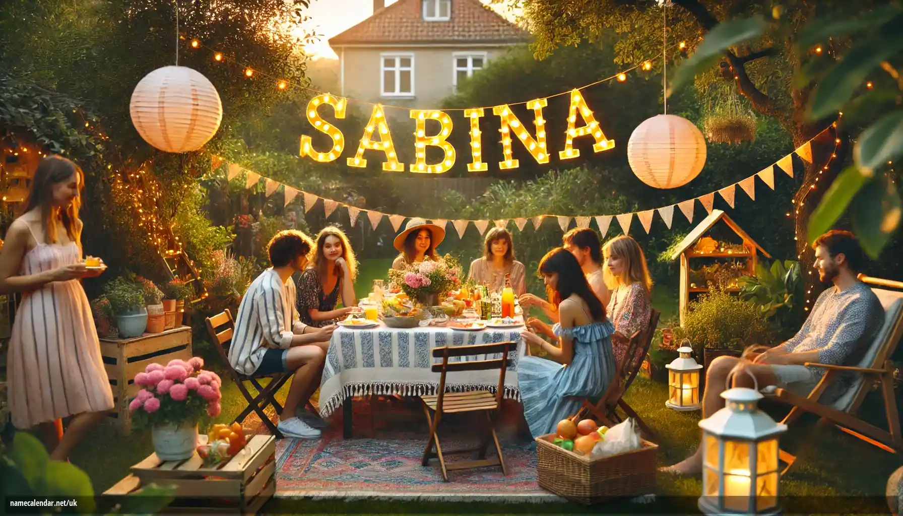 Святкування іменин та імен - Sabina