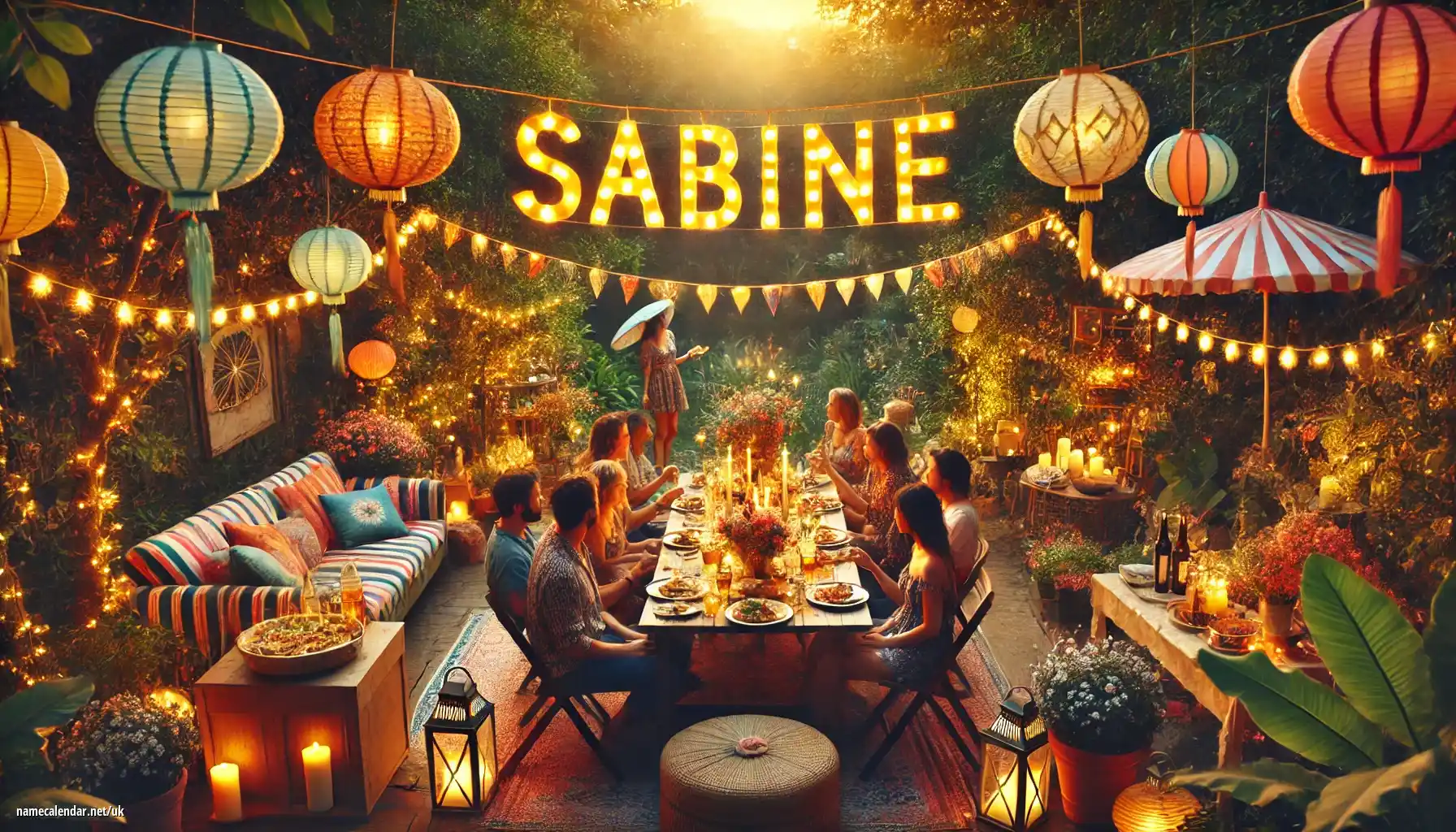 Святкування іменин та імен - Sabine