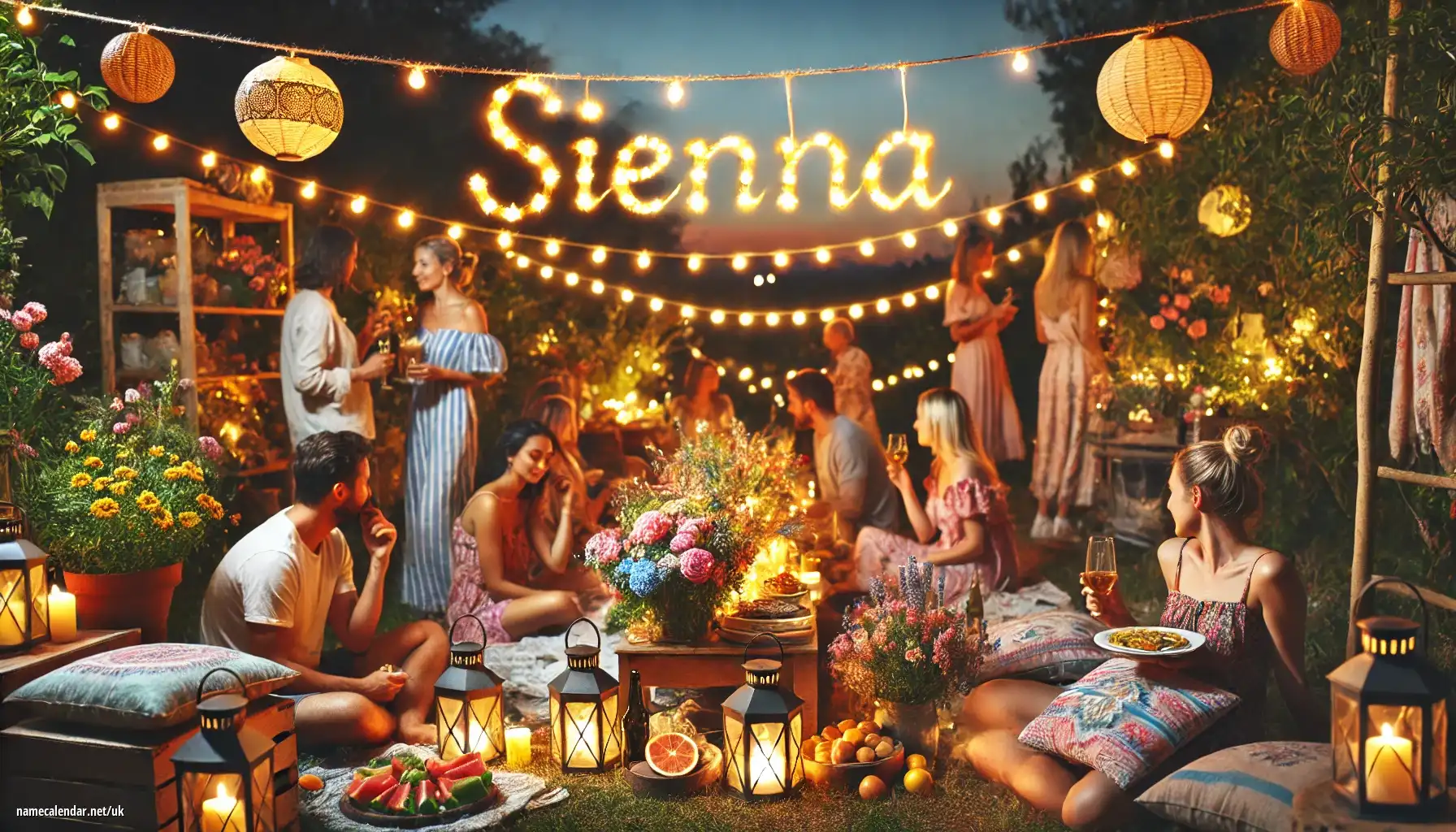 Святкування іменин та імен - Sienna
