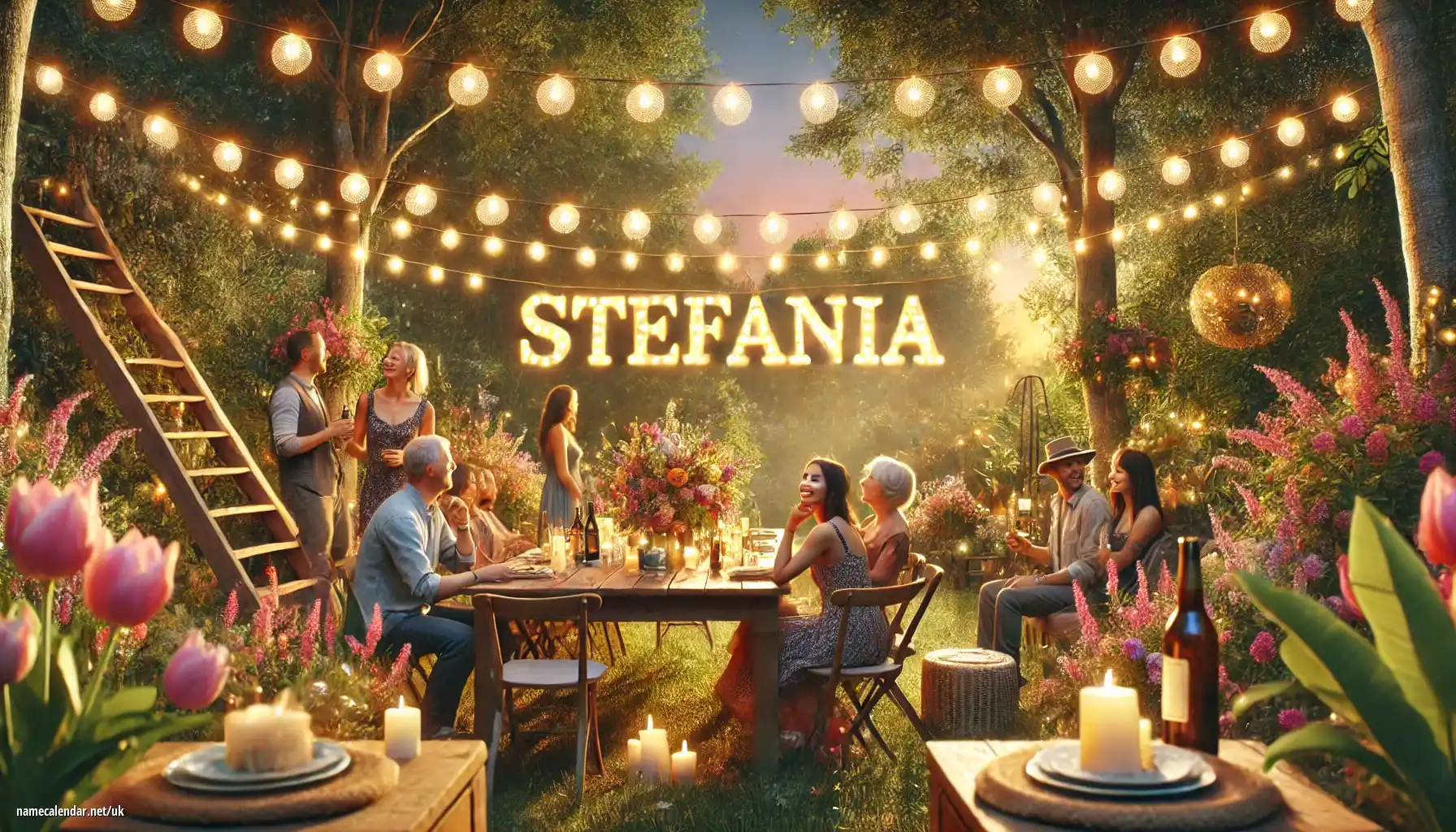 Святкування іменин та імен - Stefánia