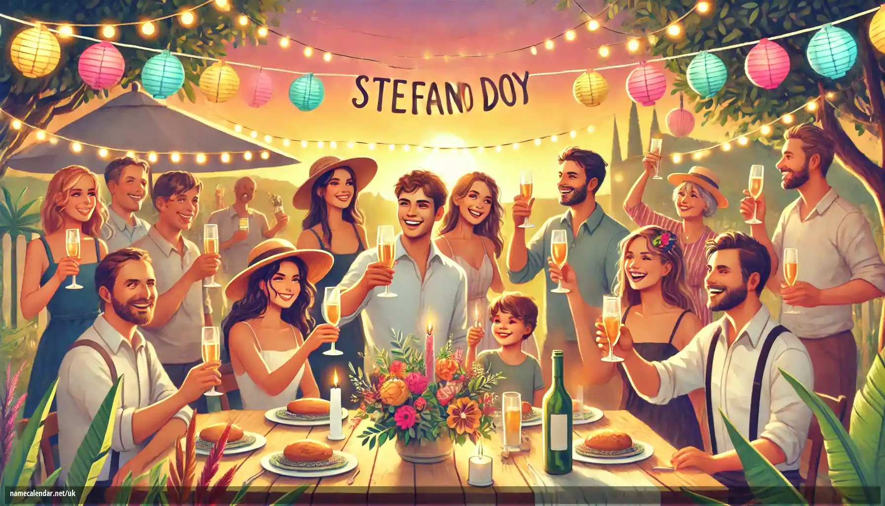 Святкування іменин та імен - Stefano