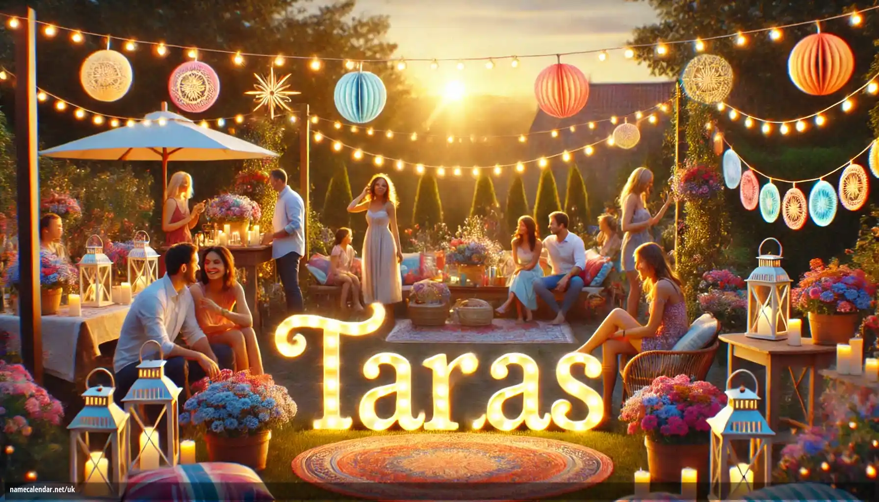 Святкування іменин та імен - Taras