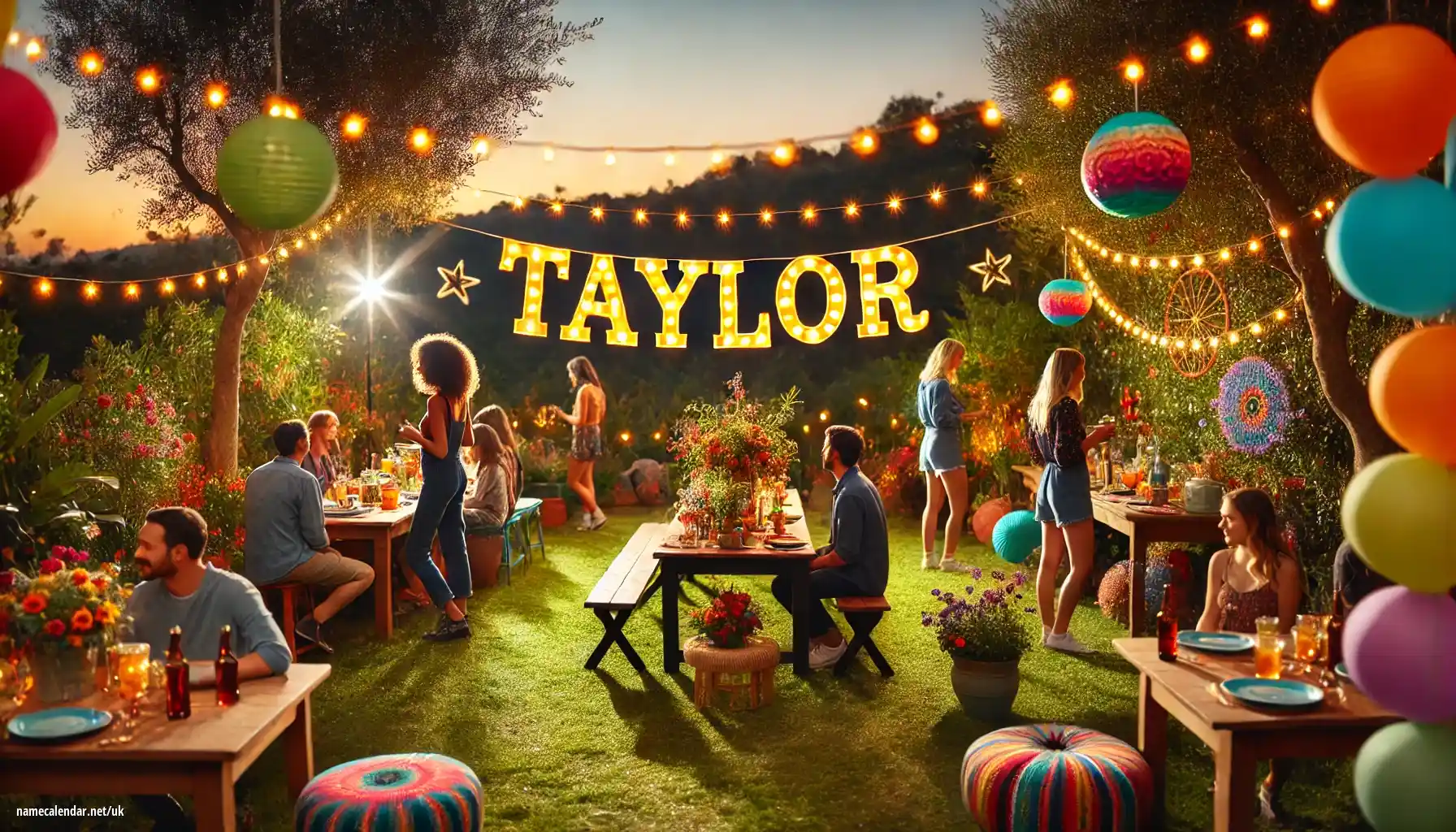 Святкування іменин та імен - Taylor