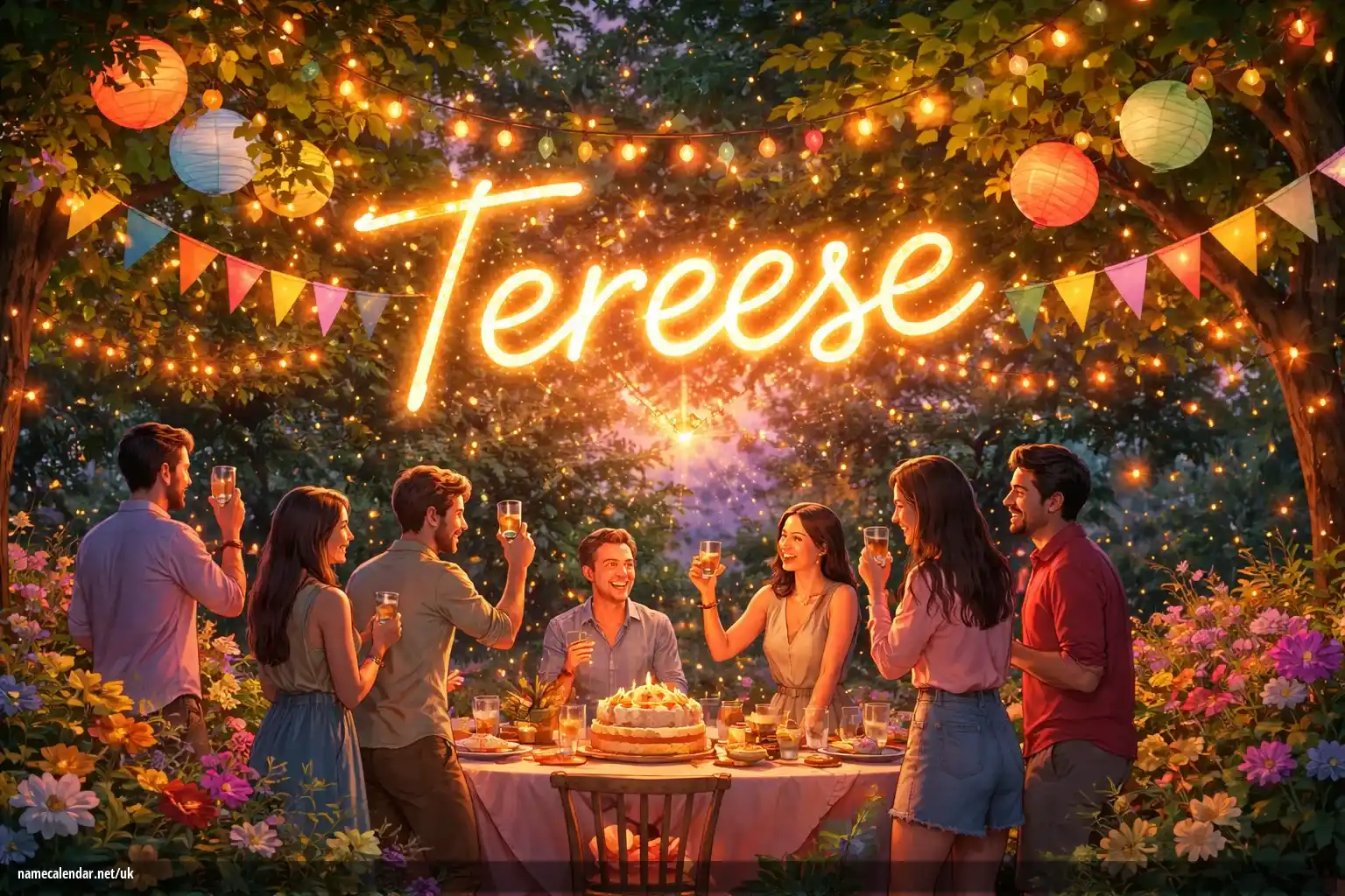 Святкування іменин та імен - Tereese