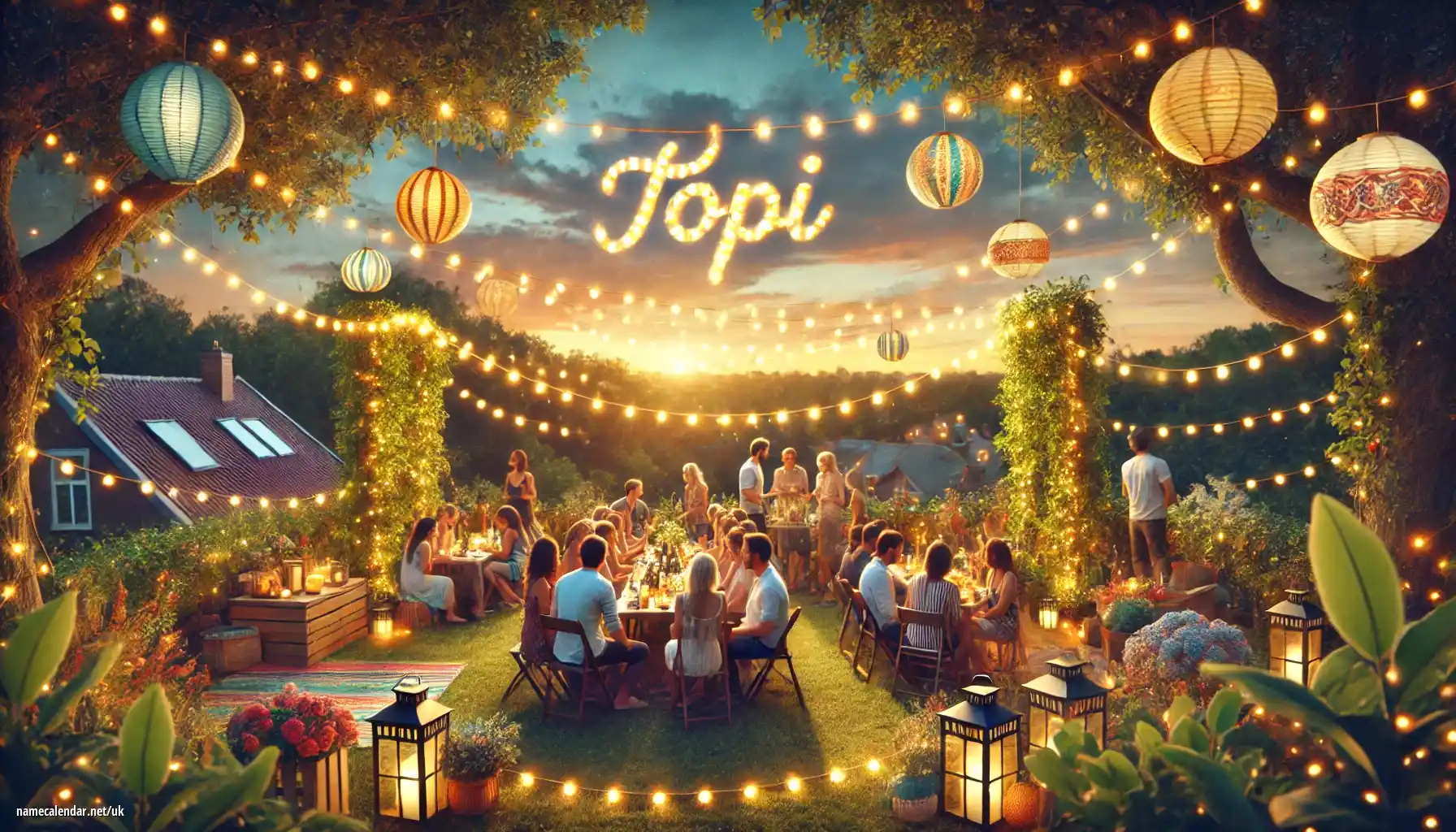 Святкування іменин та імен - Topi