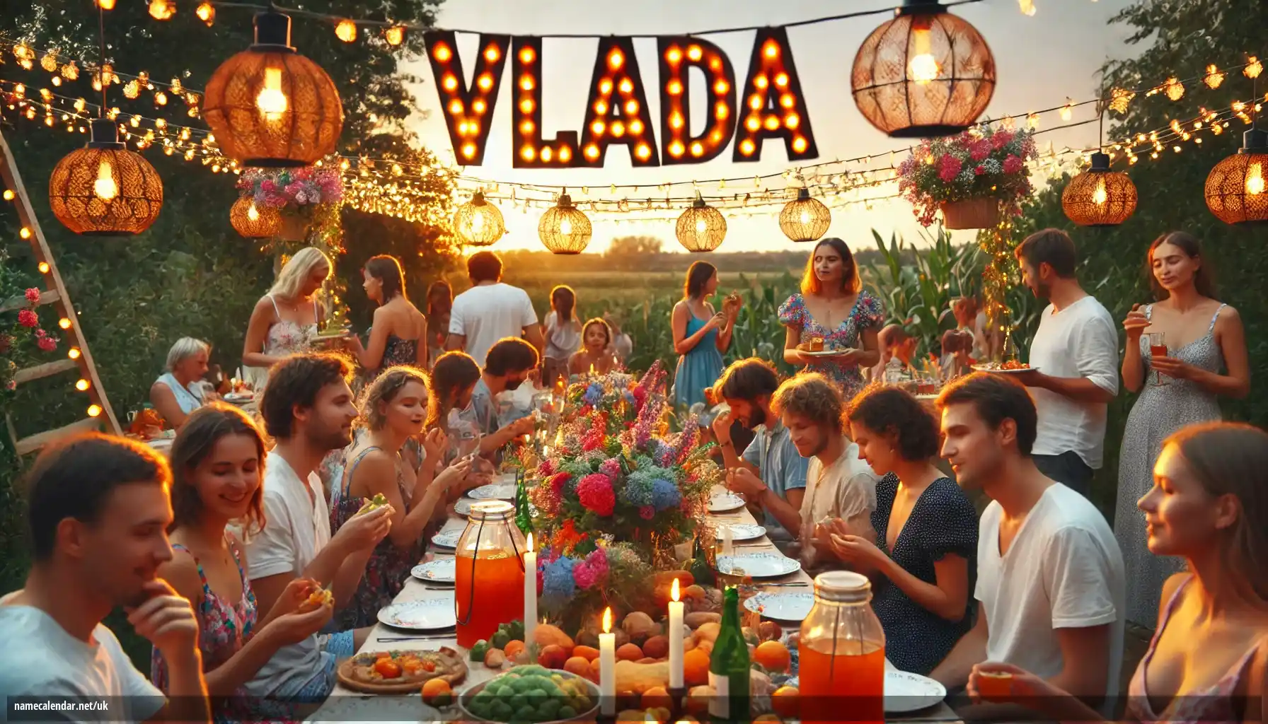 Святкування іменин та імен - Vlada