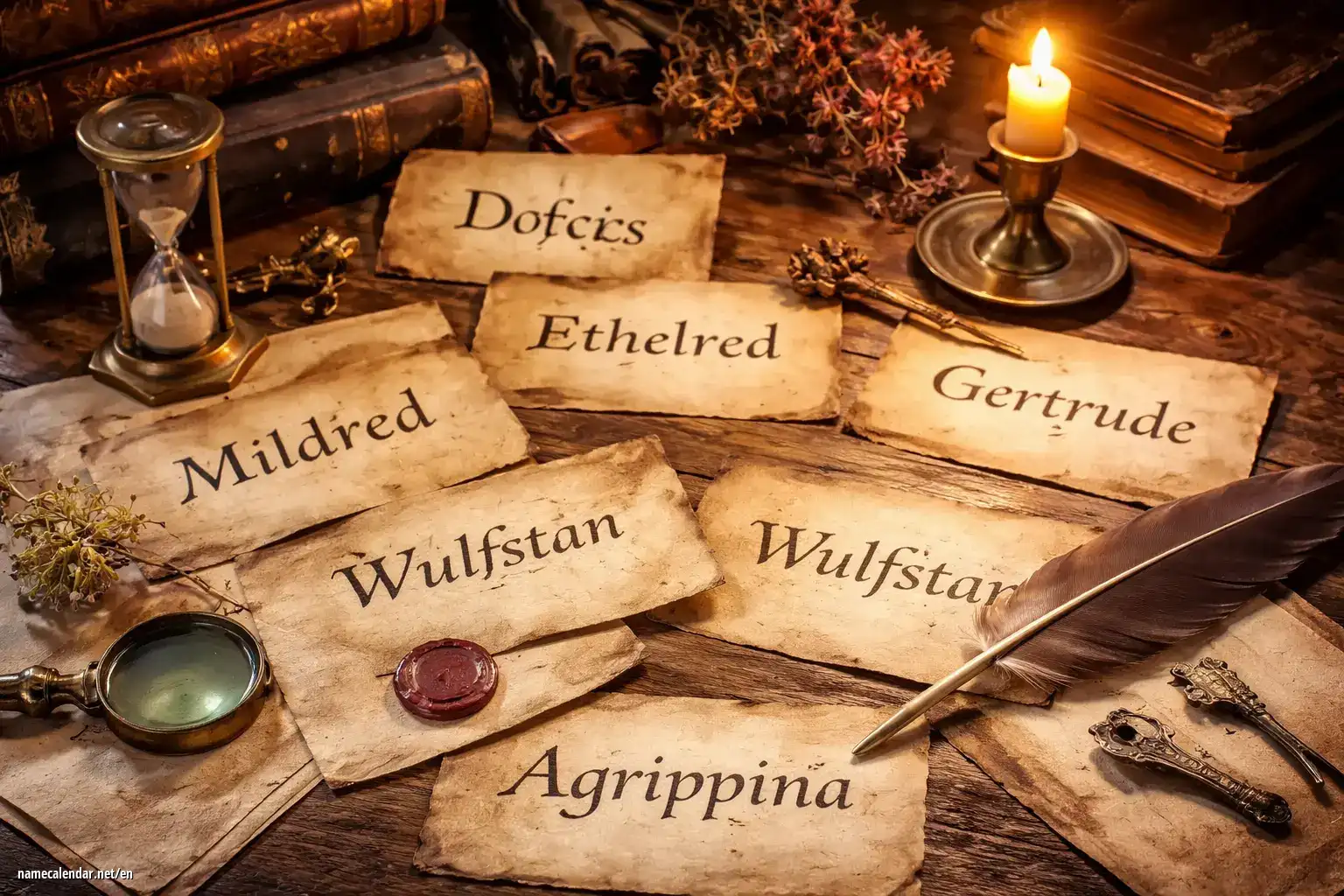 Lost Given Names Through the Centuries