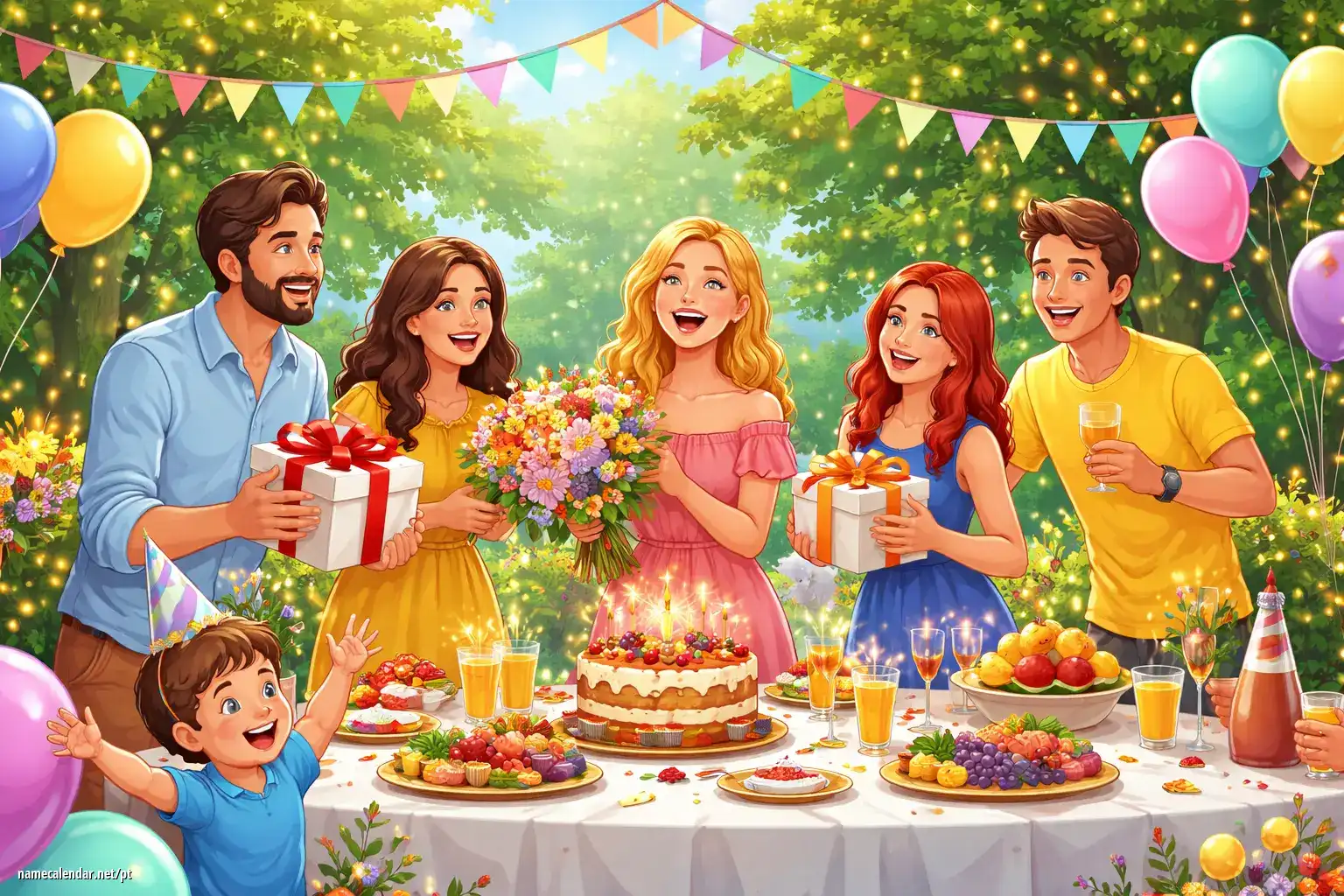 Maneiras Criativas de Celebrar um Dia do Nome